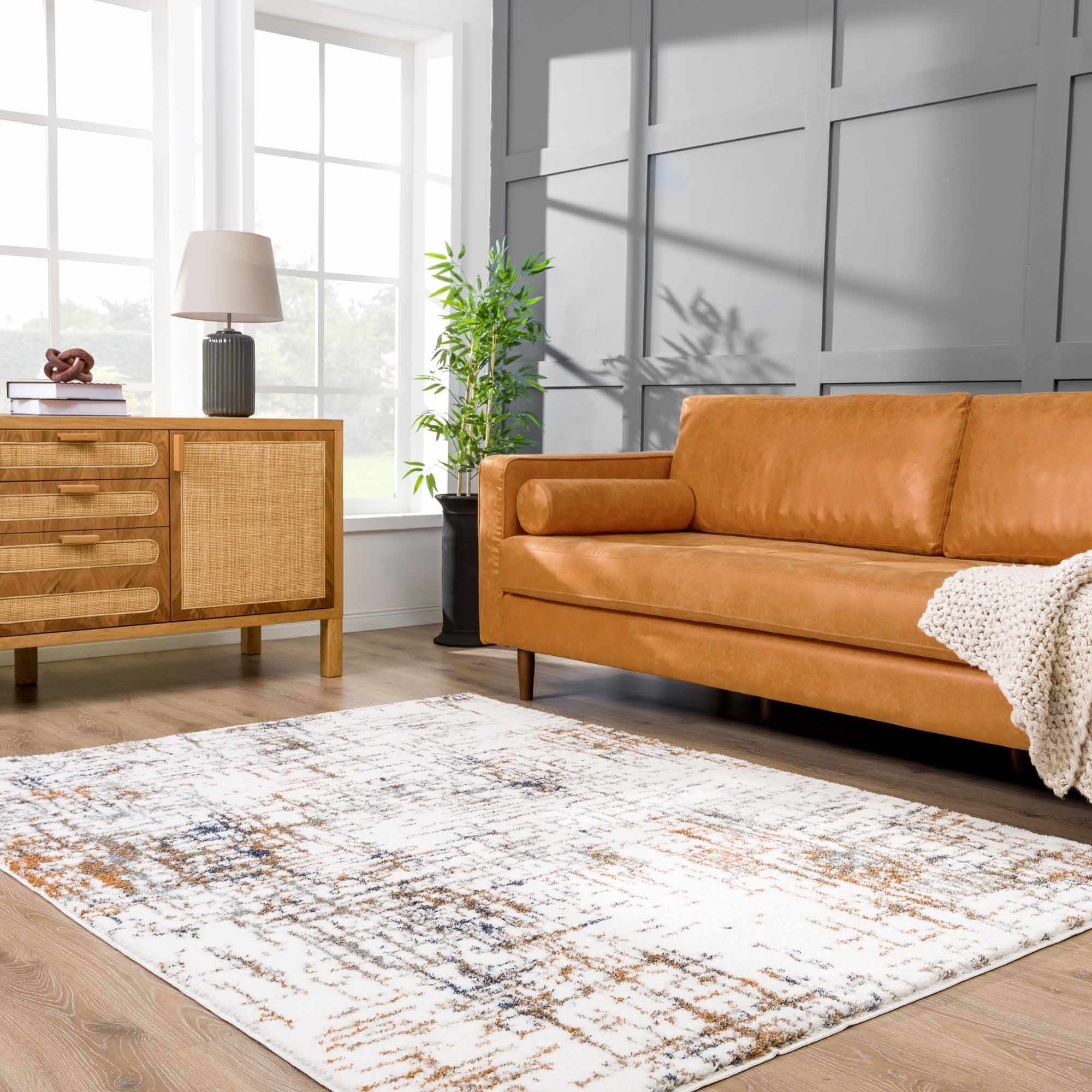 Kanon 6'7in x 9' Area Rug - Hauteloom