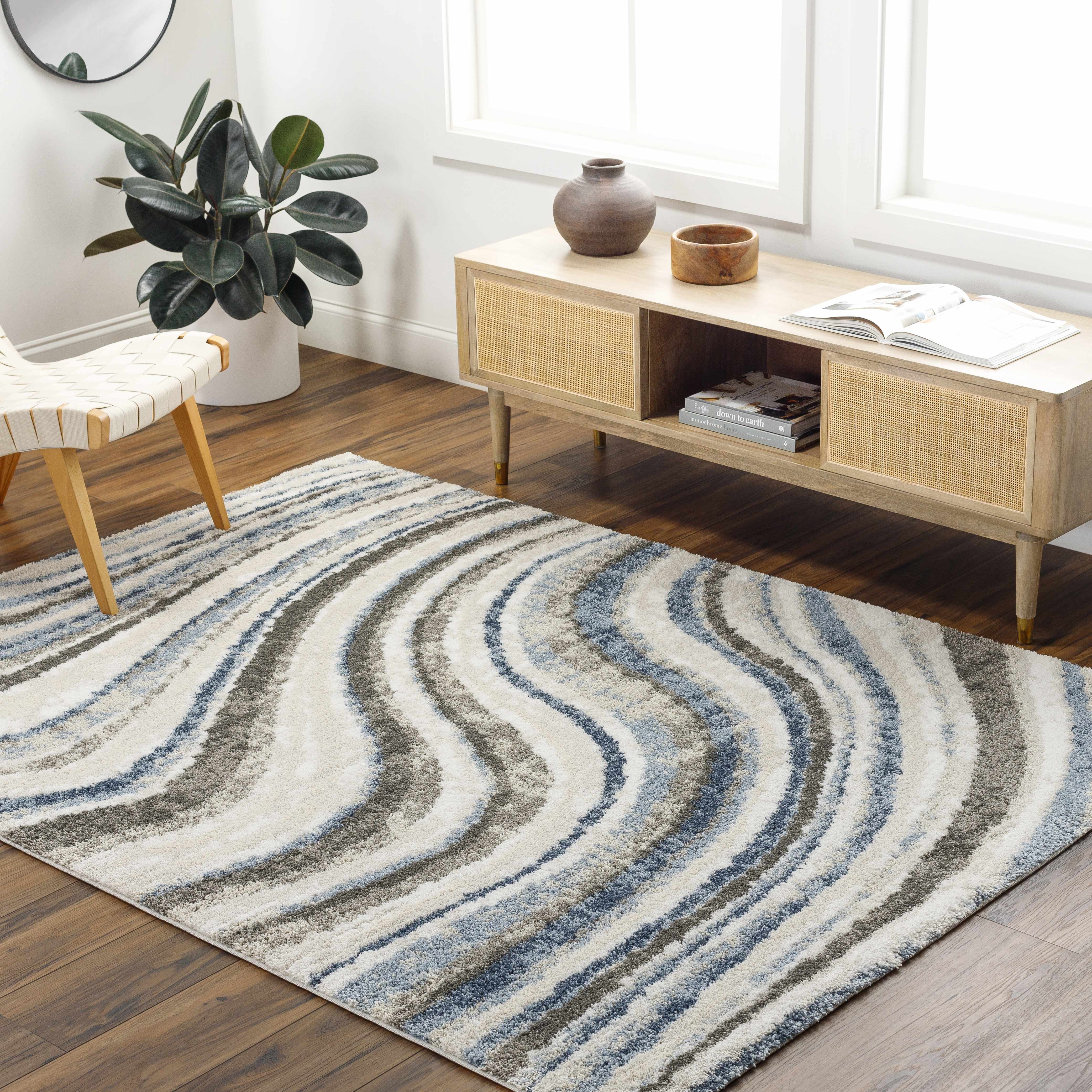 Qimat 7'10in x 10' Area Rug - Hauteloom