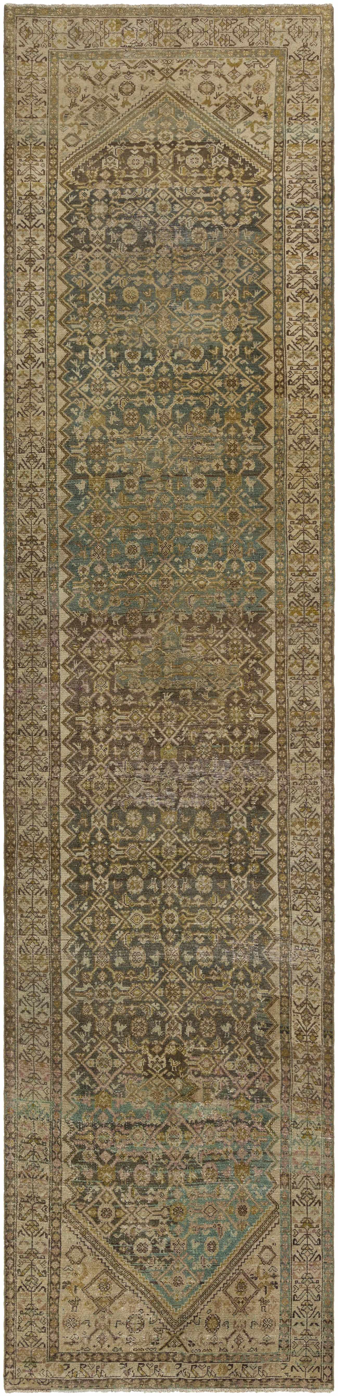 Kimpton 3'1in x 13'3in Traditional Wool Runner - Hauteloom