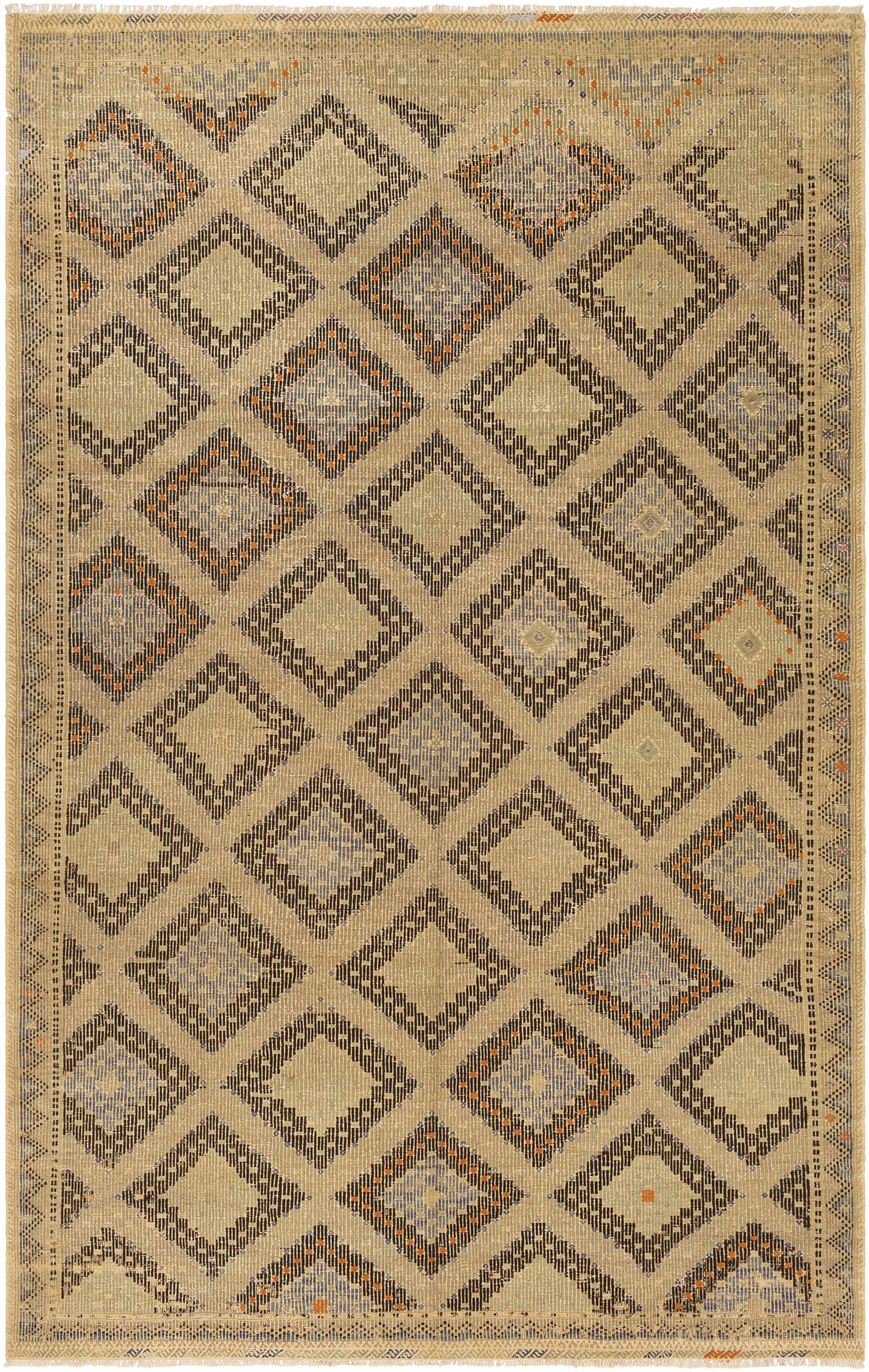 Julia 6'9in x 10'5in Traditional Area Rug - Hauteloom