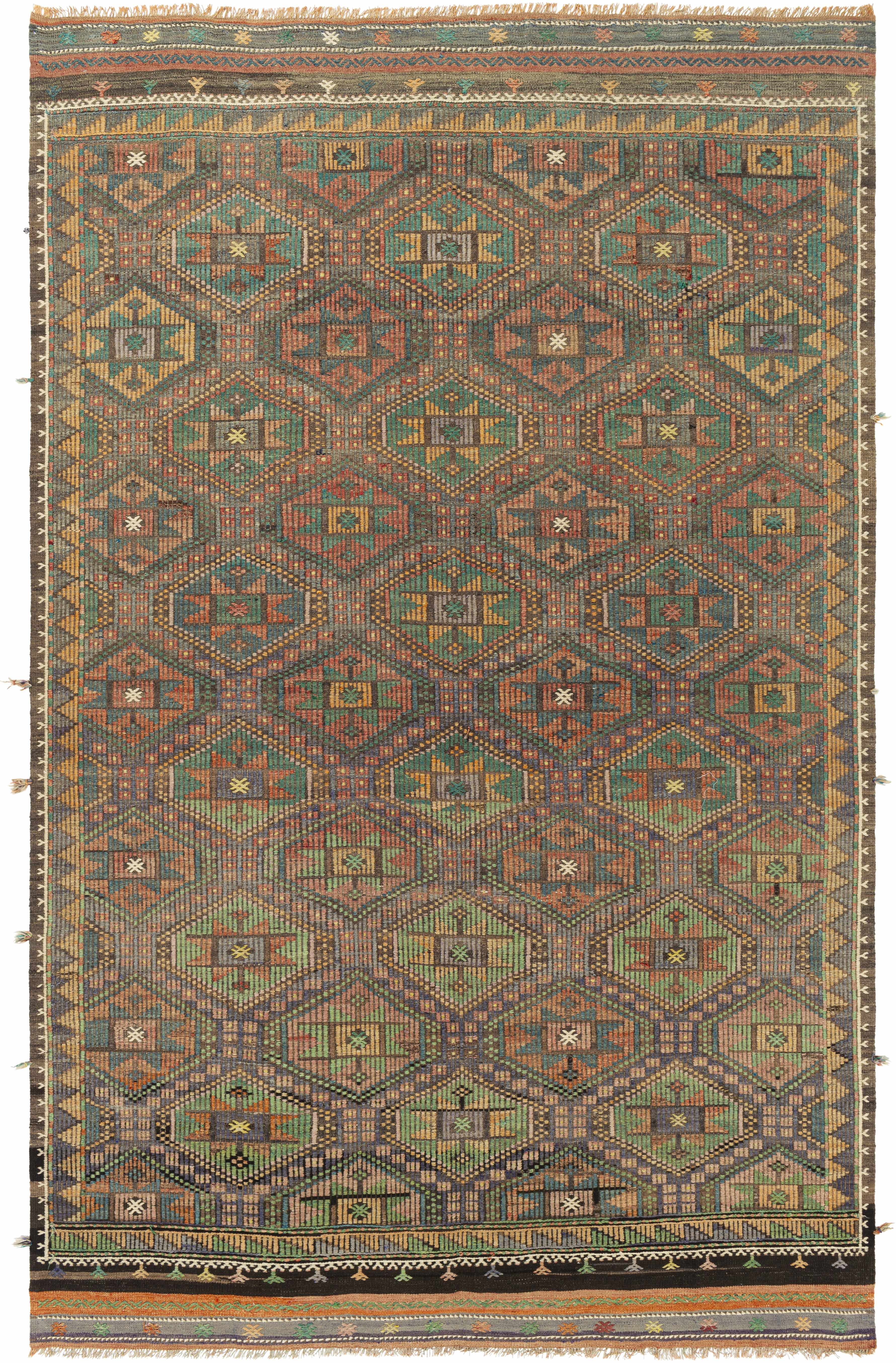Kalil 6'4in x 10'3in Traditional Area Rug - Hauteloom