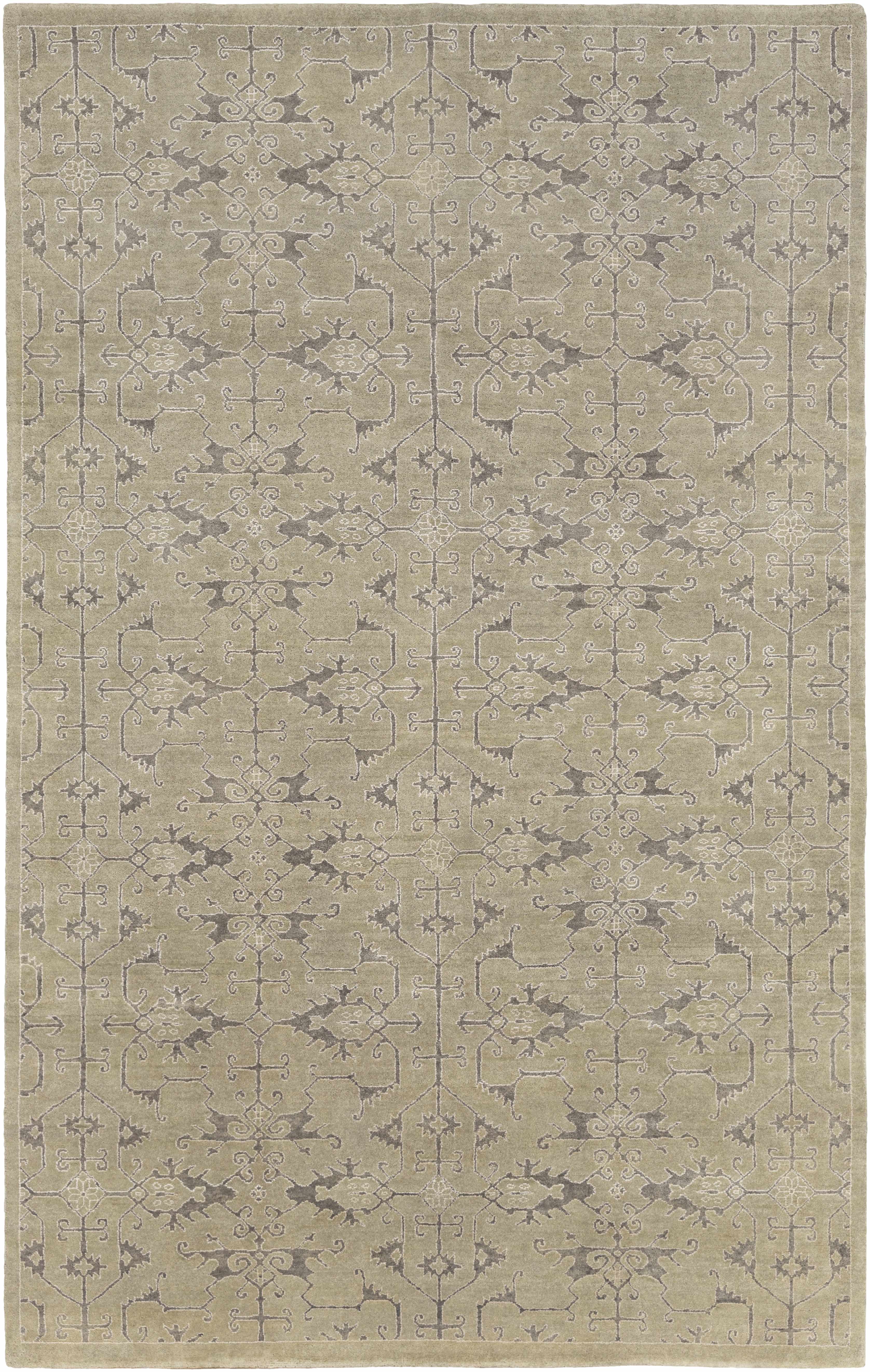 Colo 6' x 9' Traditional Updated Traditional Farmhouse Wool Area Rug - Hauteloom