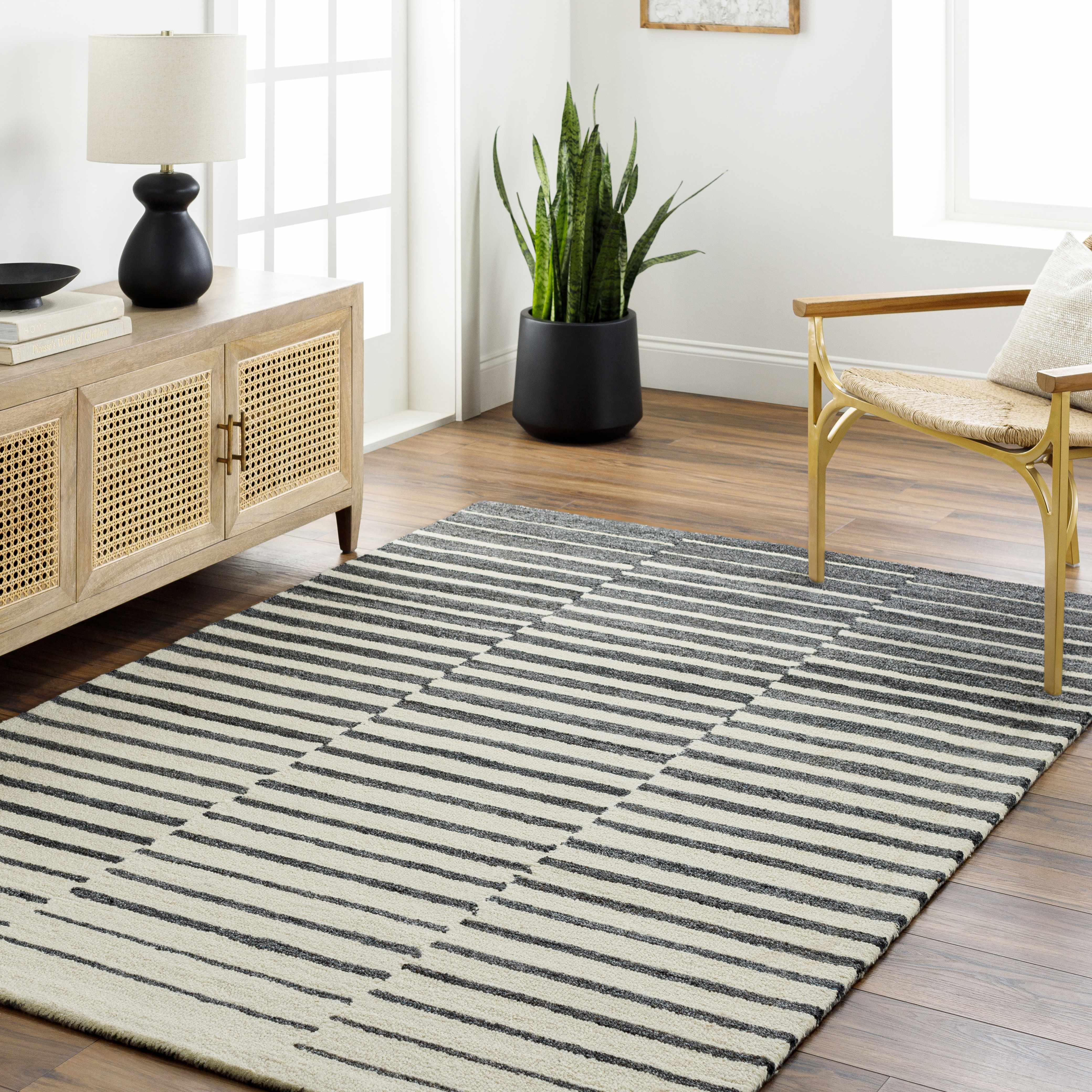 Gawel 2'6in x 8' Wool Runner - Hauteloom
