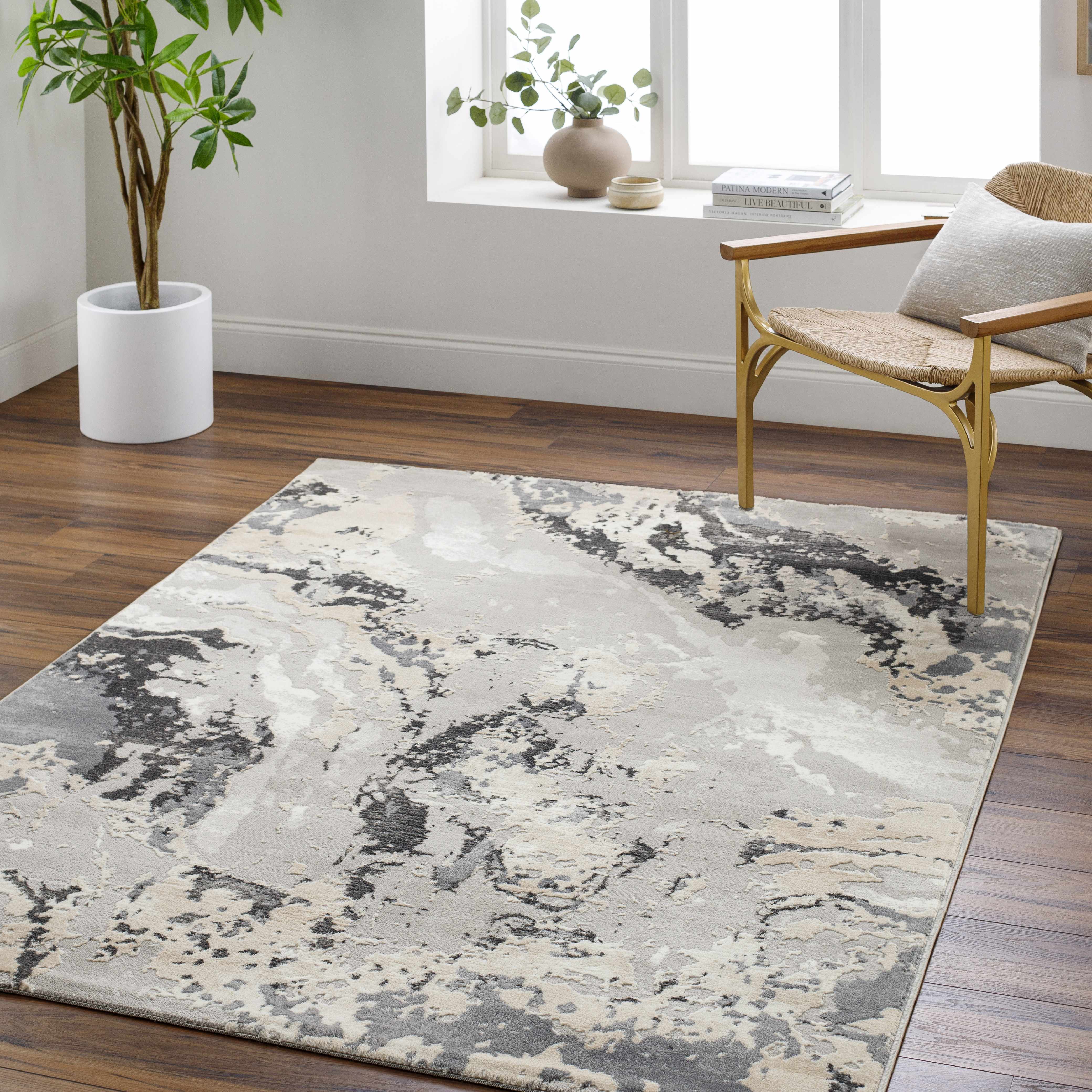 Mirza 7'10in x 9'2in Area Rug - Hauteloom