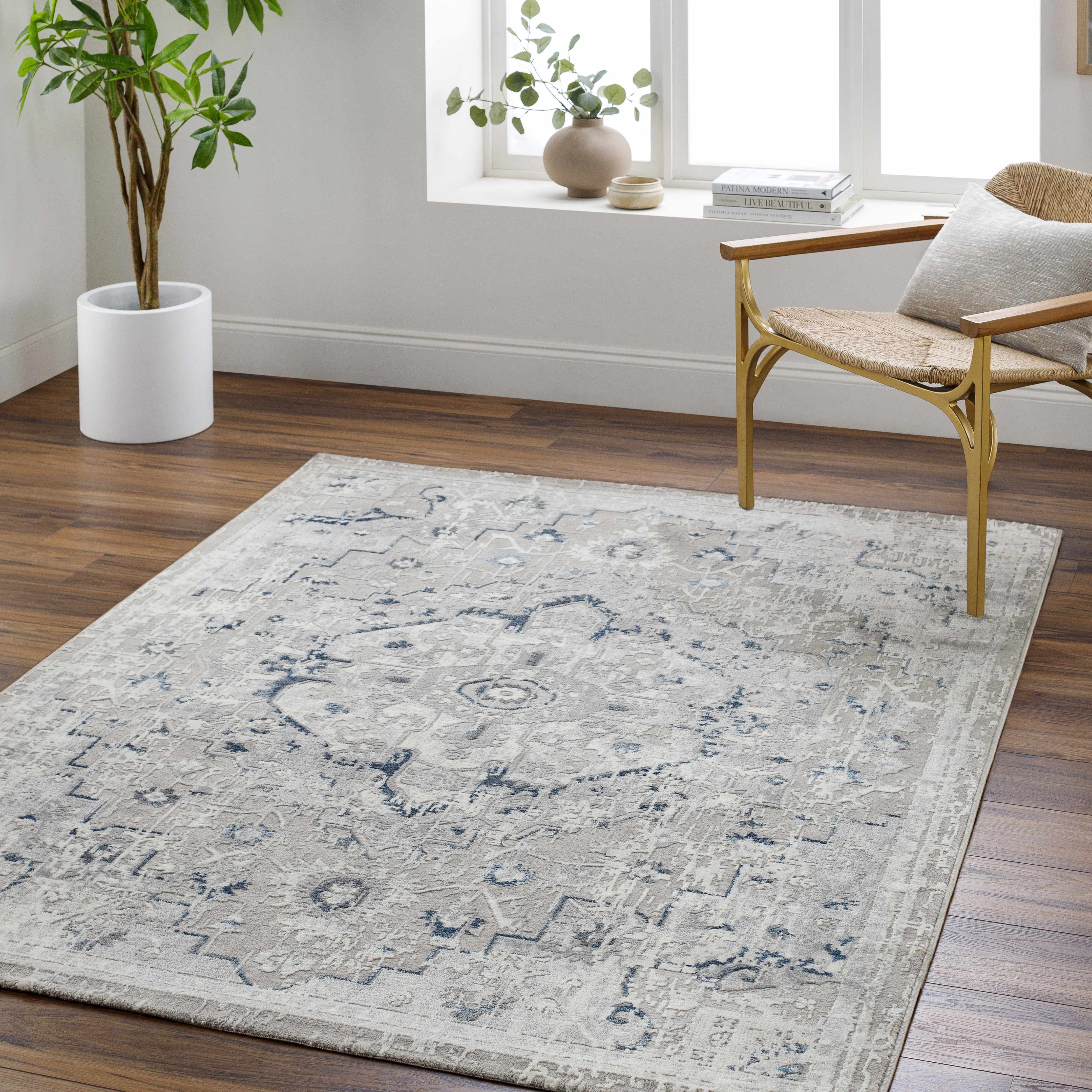 Mateo 7'10in x 9'2in Area Rug - Hauteloom