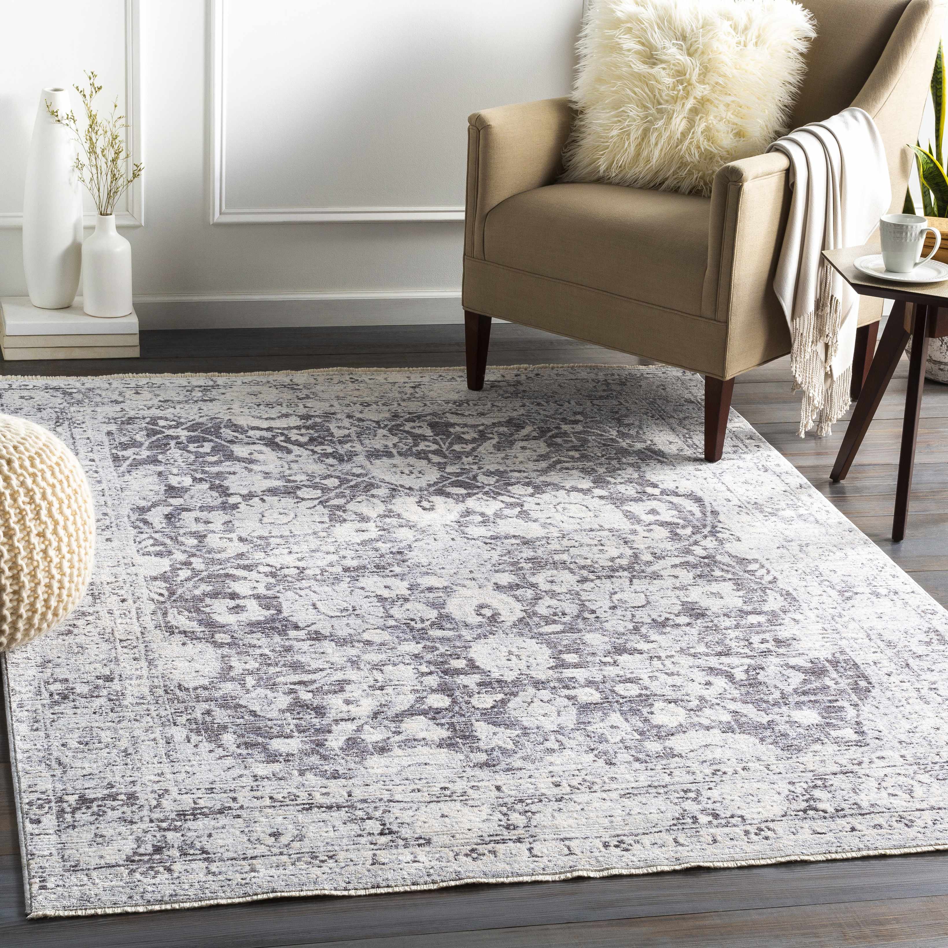 Talgarth 7'10in x 10' Updated Traditional Area Rug - Hauteloom
