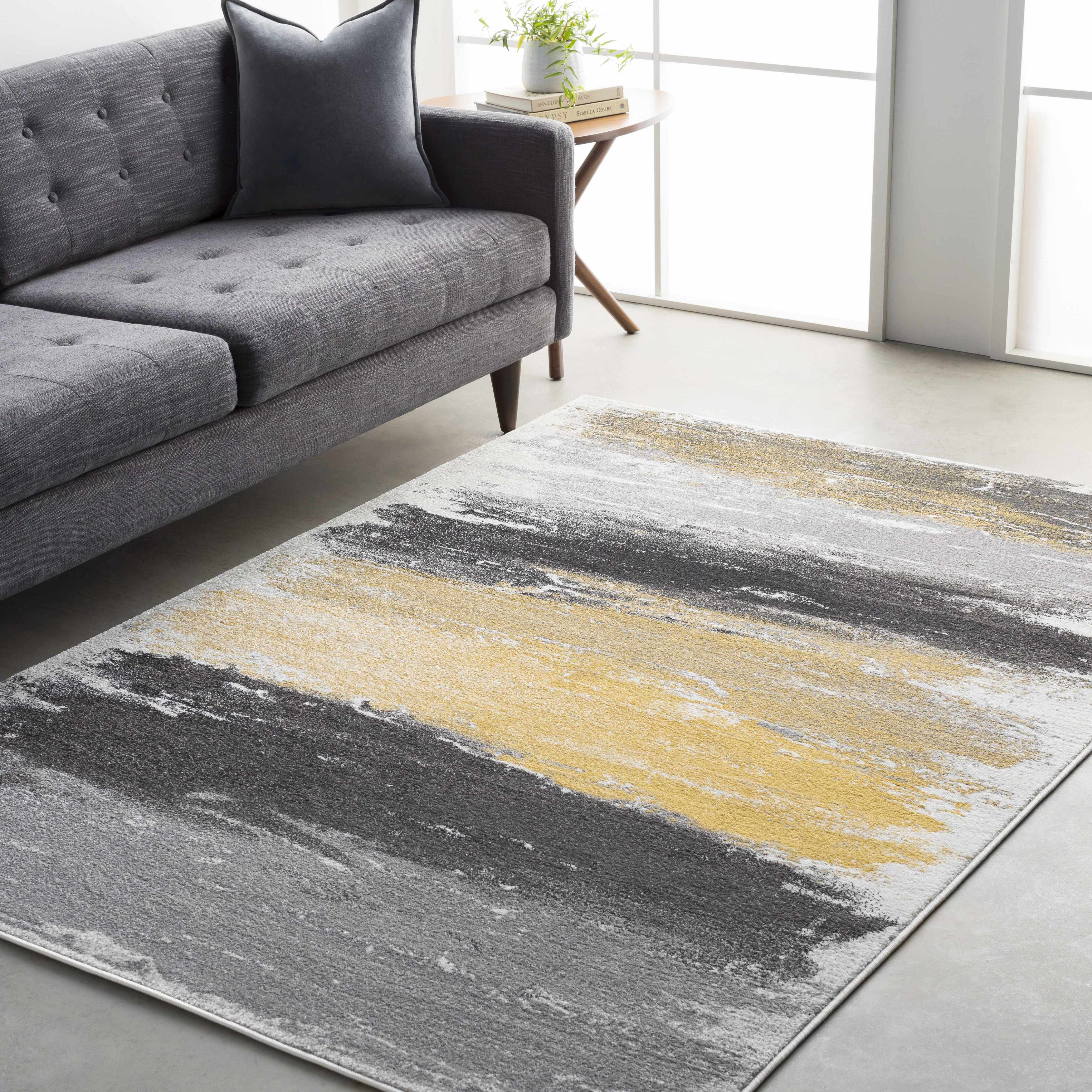 Ringle 2' x 2'11in Modern Area Rug - Hauteloom