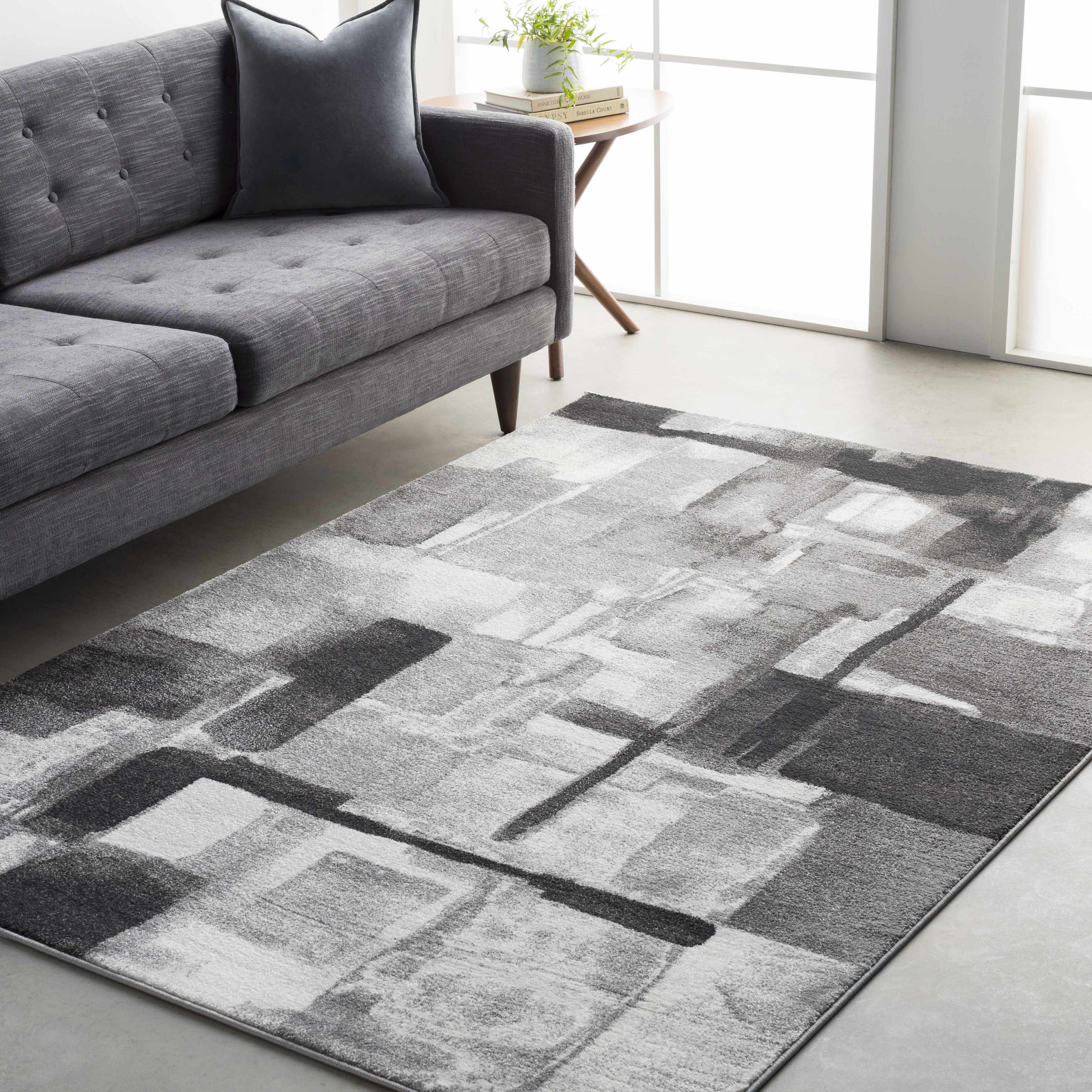 Porterville 7'10in x 10' Modern Area Rug - Hauteloom