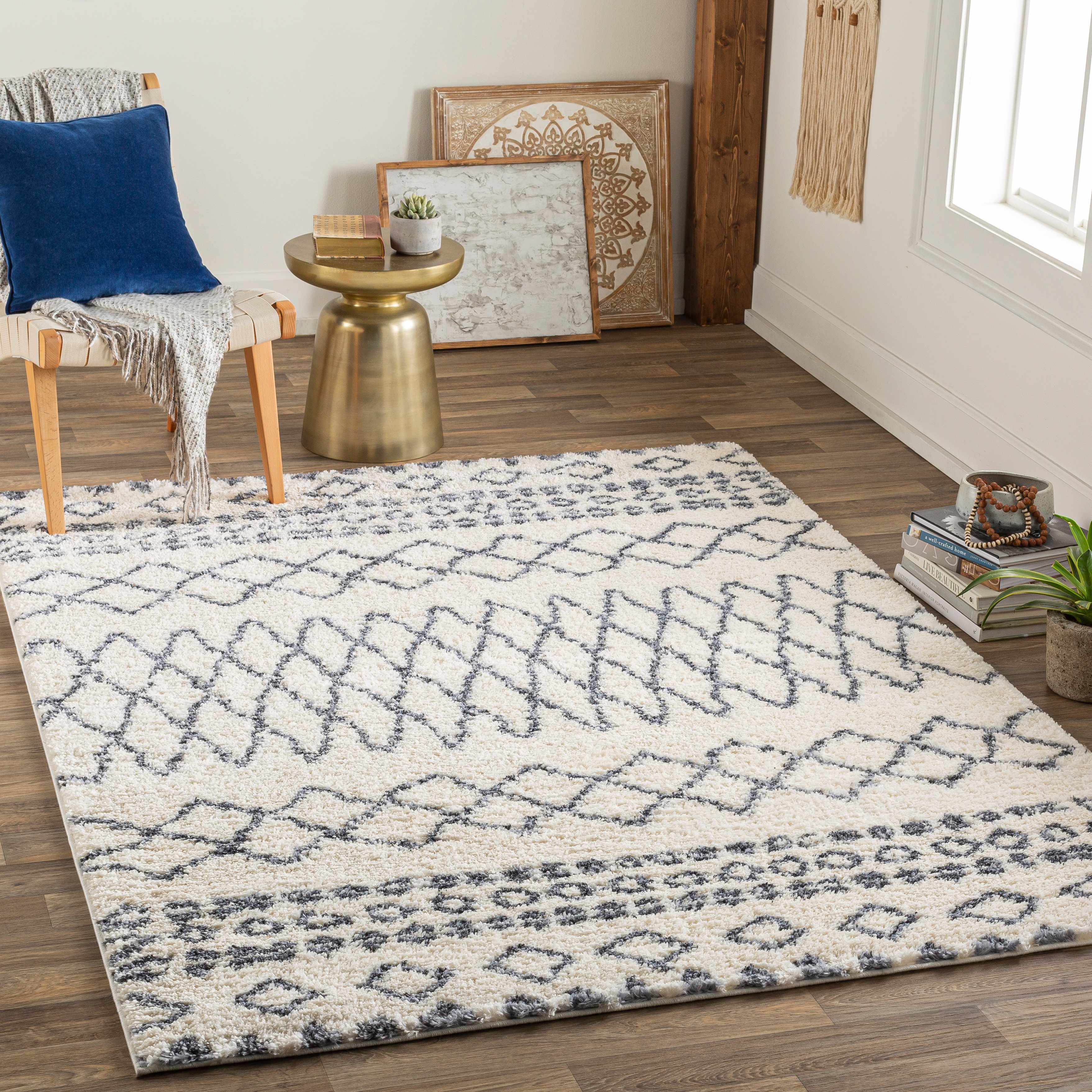Maasim 7'10in x 10' Area Rug - Hauteloom
