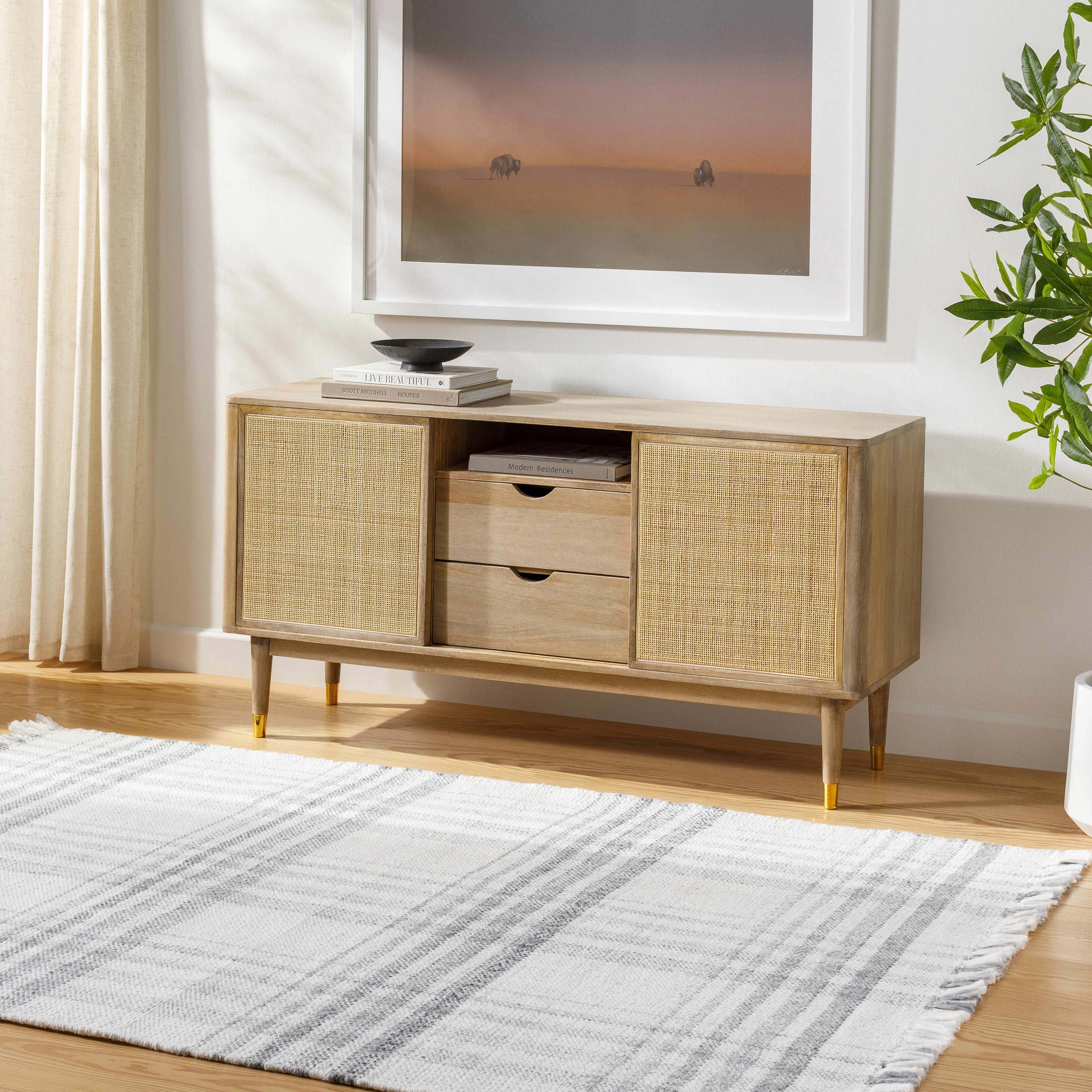 Inara 5' x 7'6in Outdoor Area Rug - Hauteloom