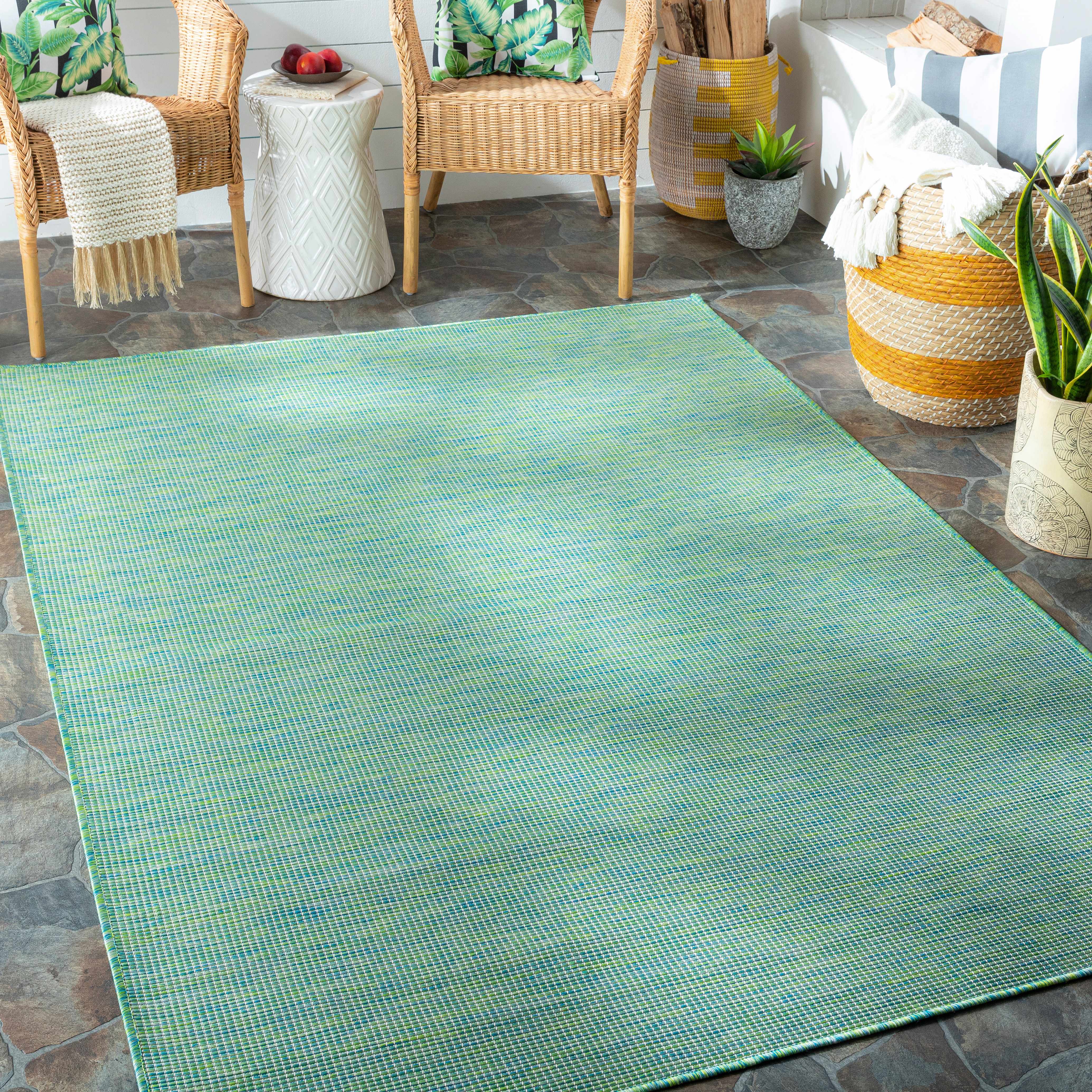 Romsley 7'8in x 10' Outdoor Area Rug - Hauteloom