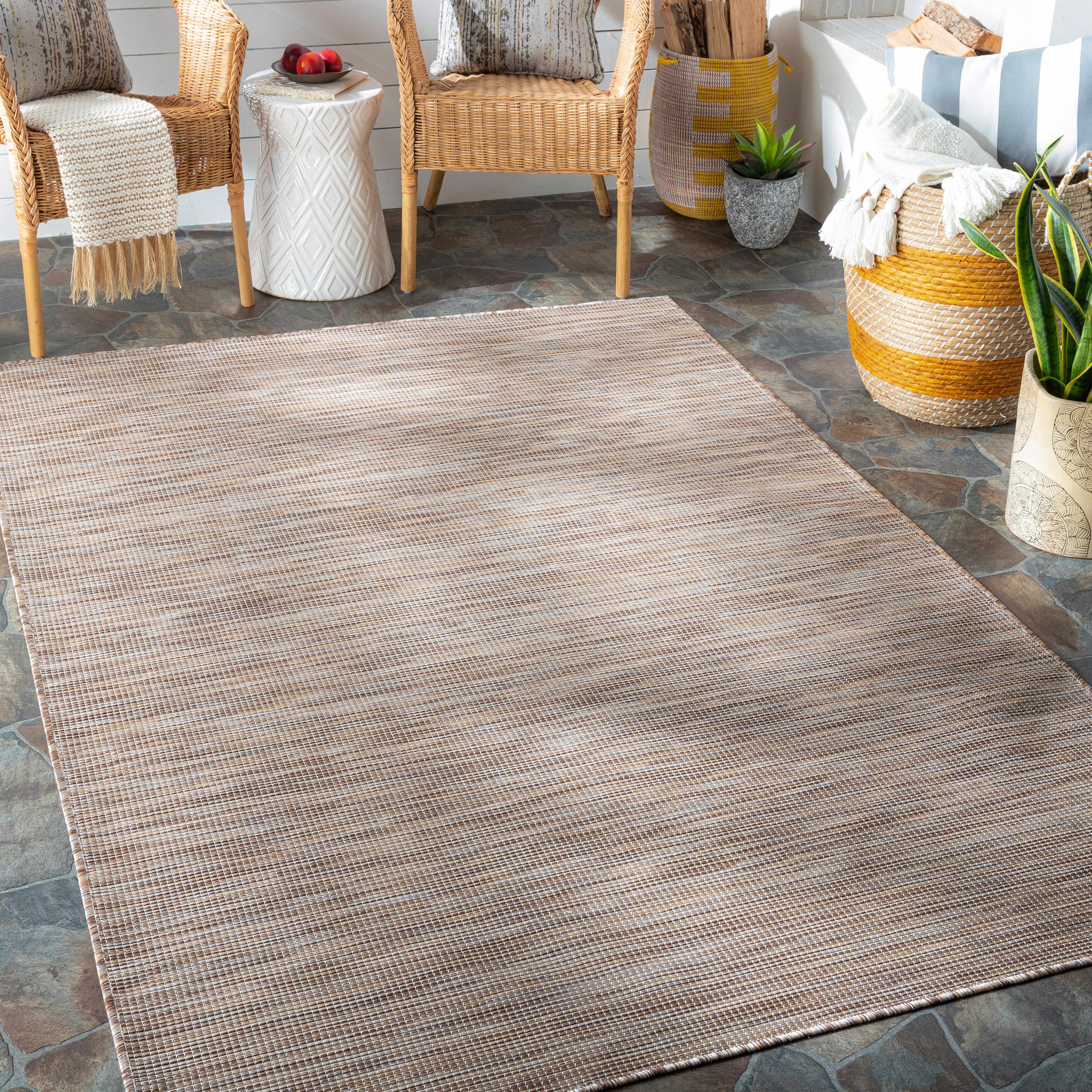 Cudworth 2'6in x 4' Outdoor Area Rug - Hauteloom
