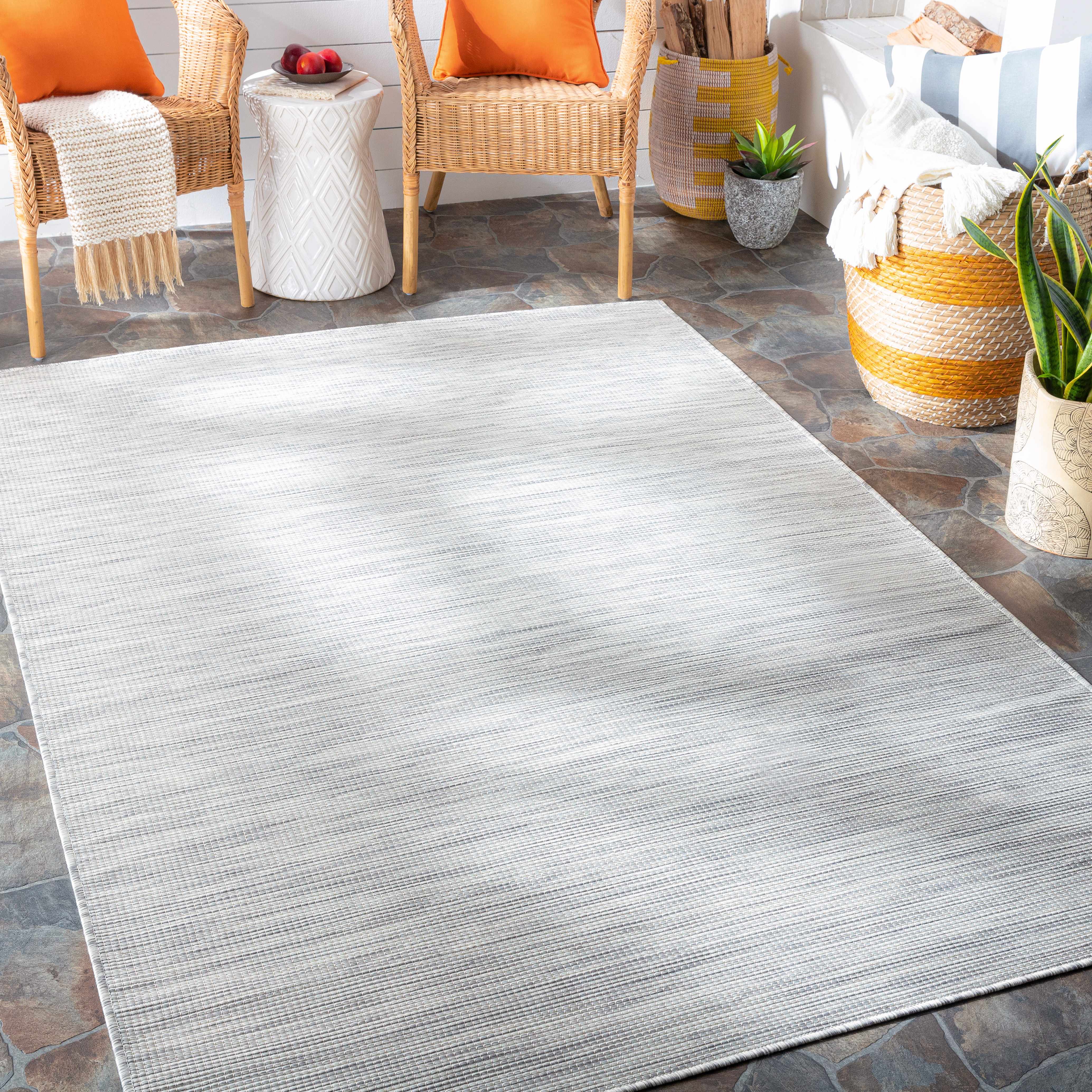 Gloucestershire 6'4in x 9' Outdoor Area Rug - Hauteloom