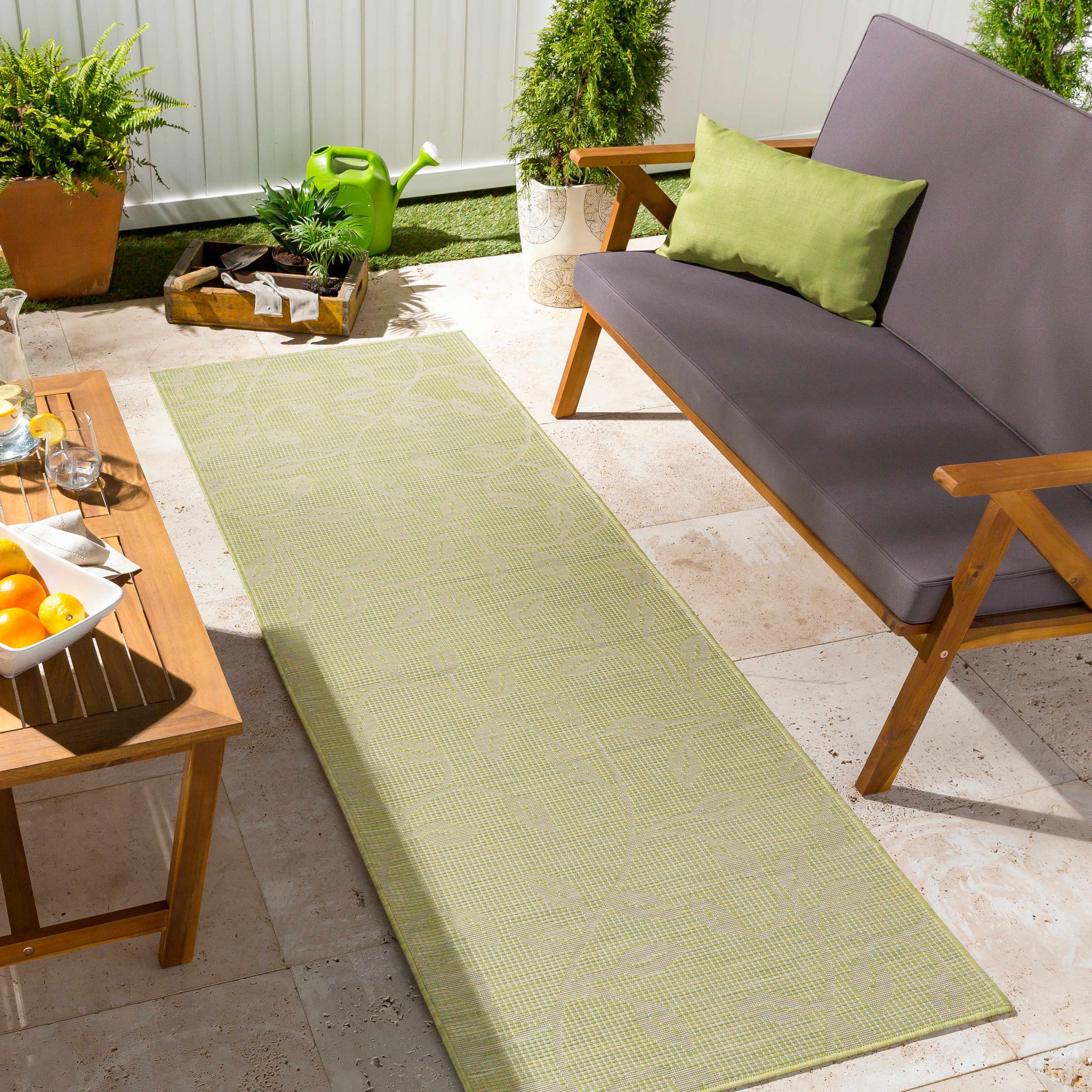 Regan 2'6in x 4' Outdoor Area Rug - Hauteloom