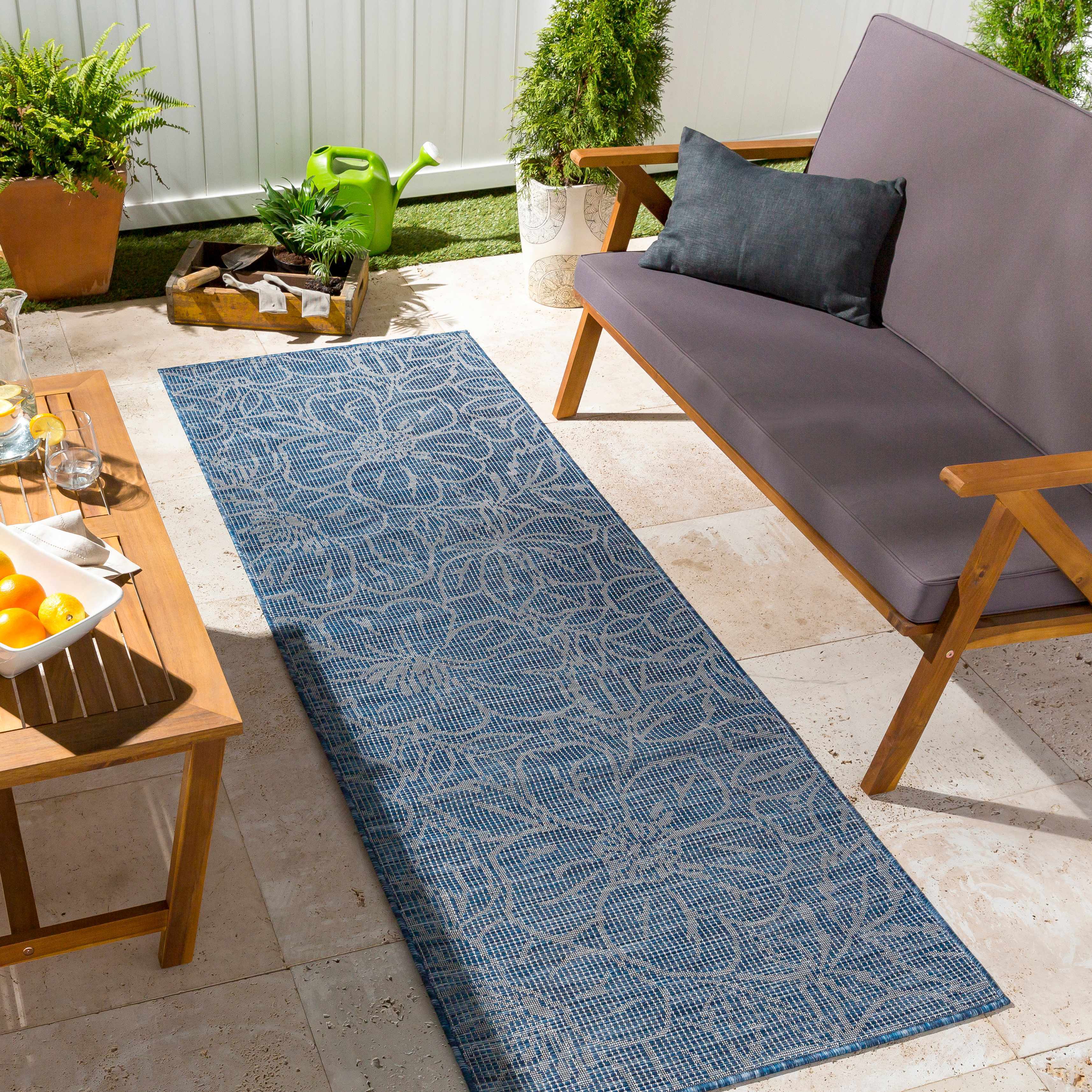 Yackandandah 2'6in x 4' Outdoor Area Rug - Hauteloom