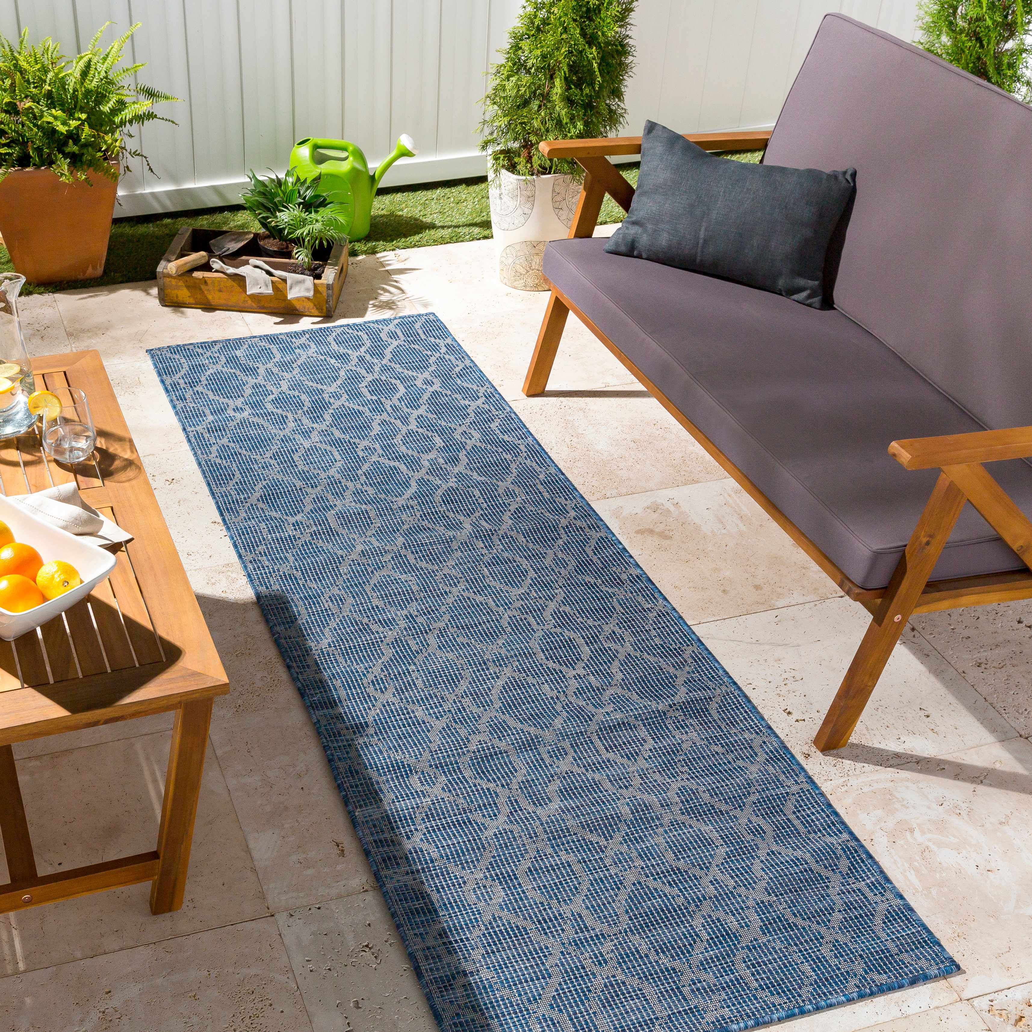 Lidlington 2'6in x 4' Outdoor Area Rug - Hauteloom