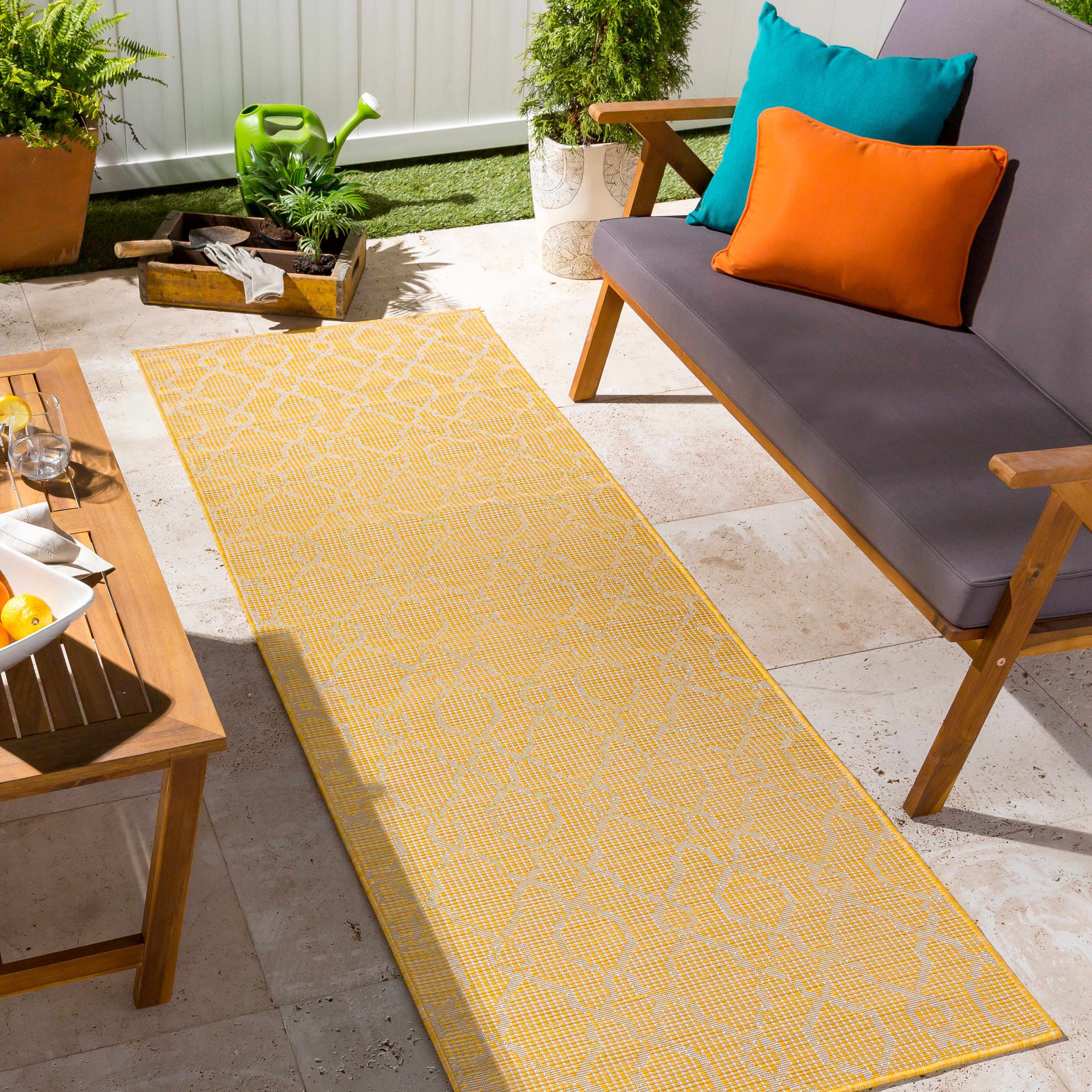 Brocton 7'8in x 10' Outdoor Area Rug - Hauteloom