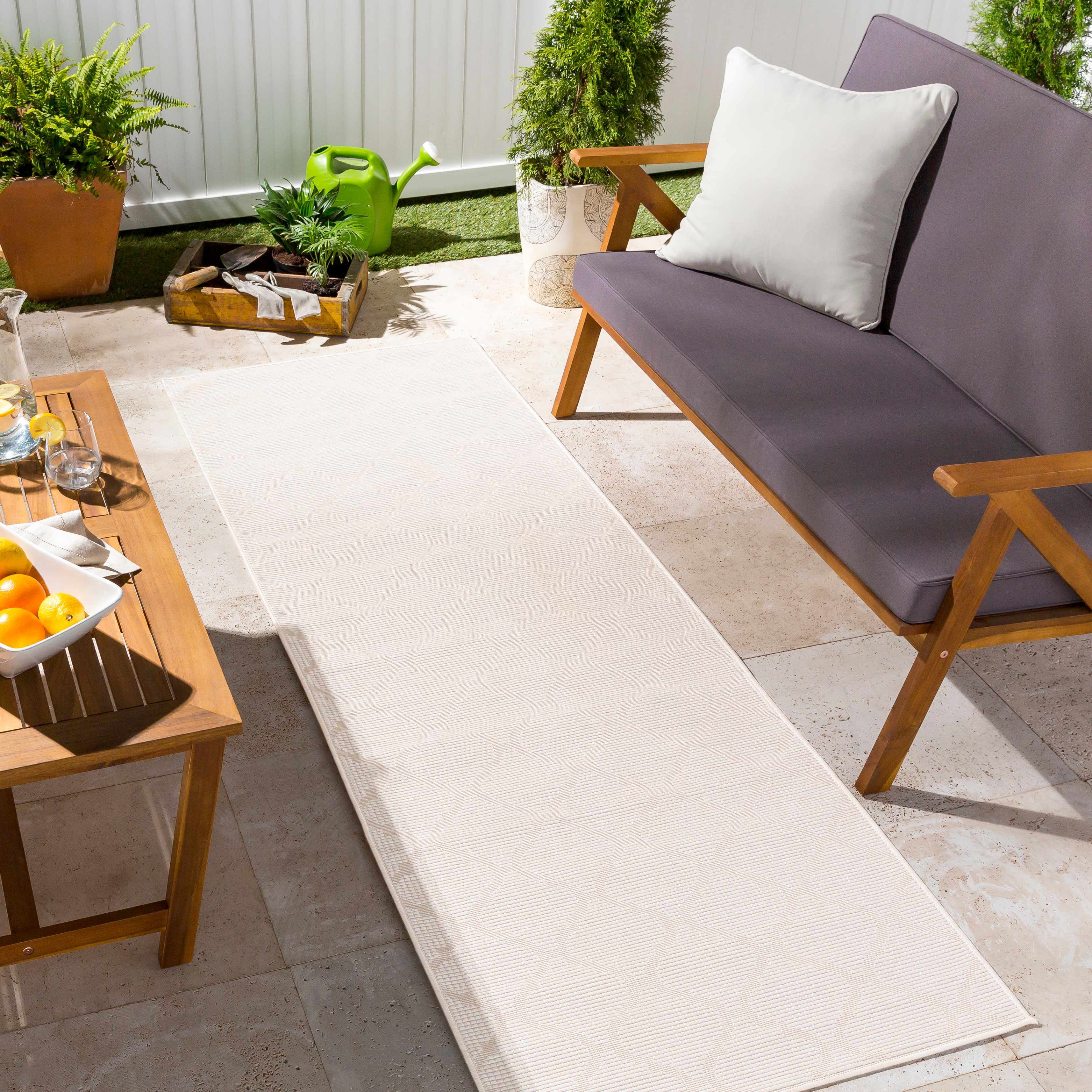 Gilliam 7'8in x 10' Outdoor Area Rug - Hauteloom