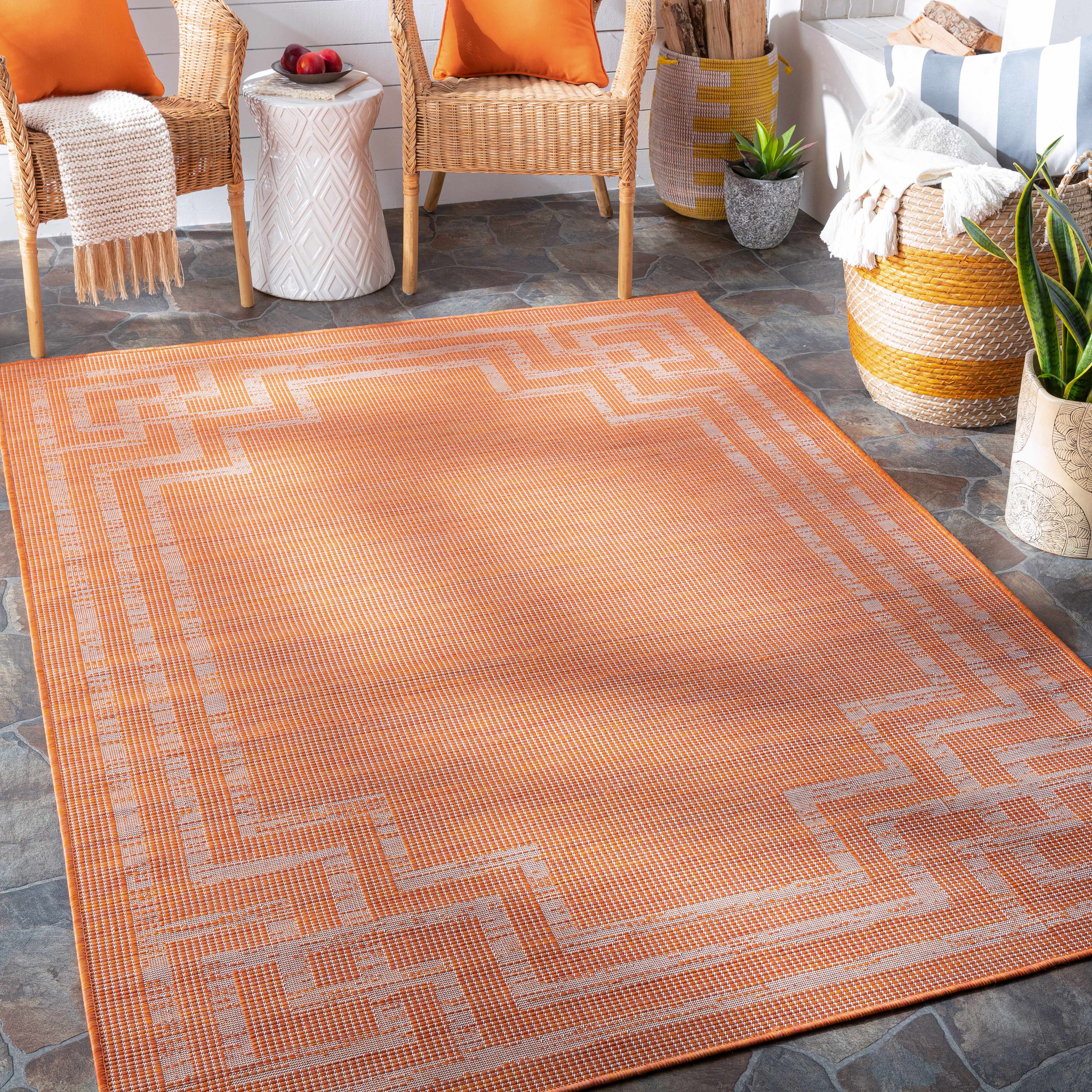 Caravonica 5'1in x 7' Outdoor Area Rug - Hauteloom