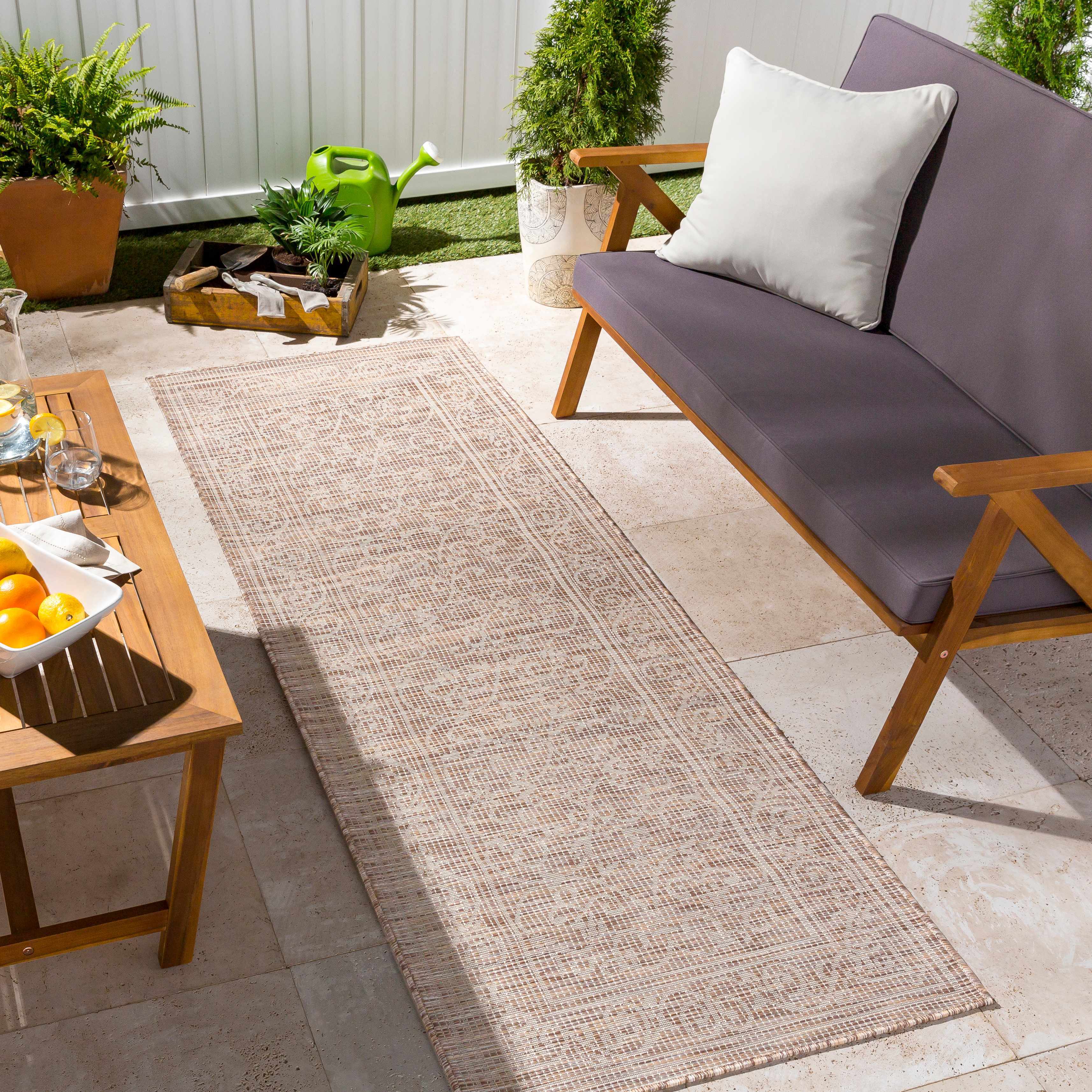 Church 7'8in x 10' Outdoor Area Rug - Hauteloom