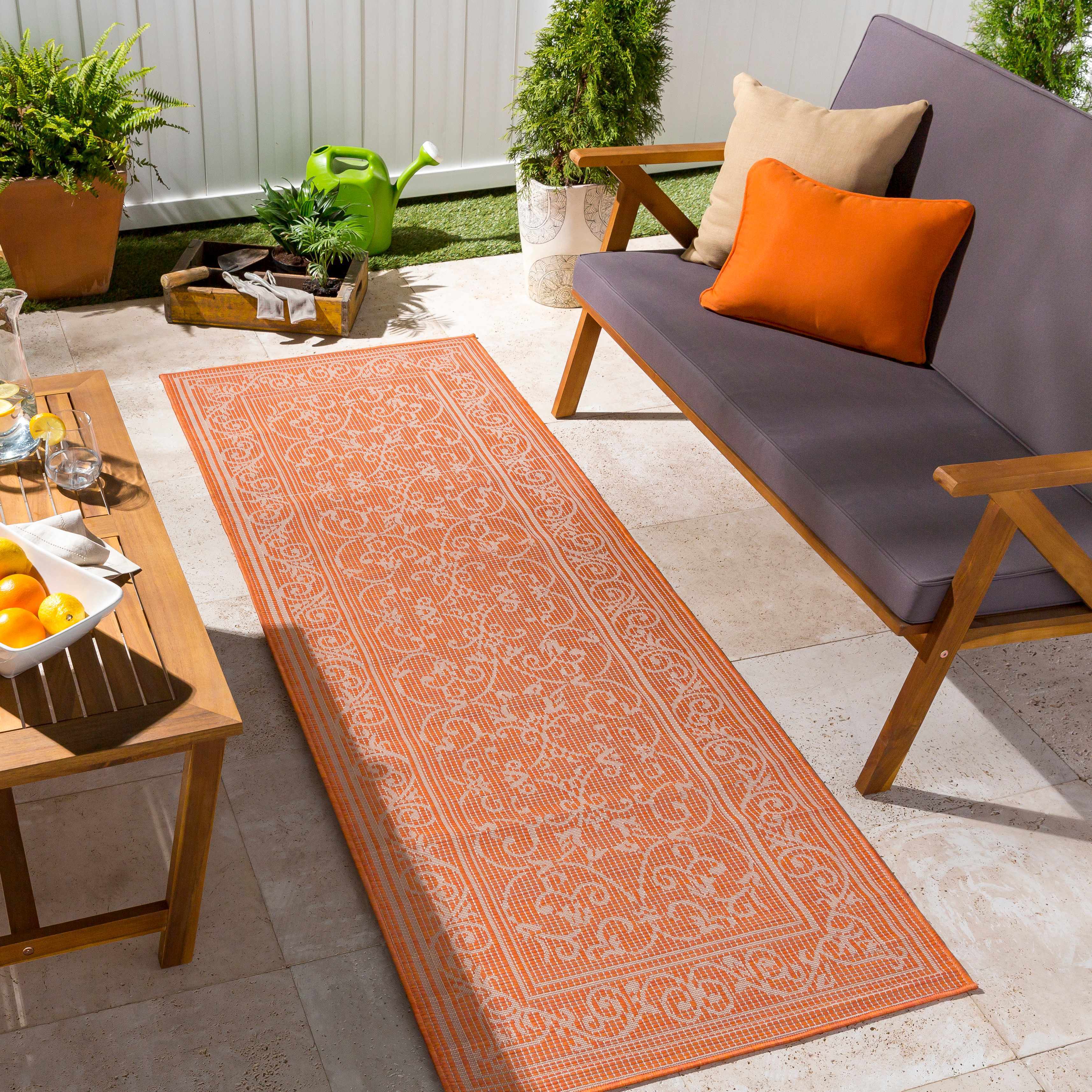 Seend 5'1in x 7' Outdoor Area Rug - Hauteloom