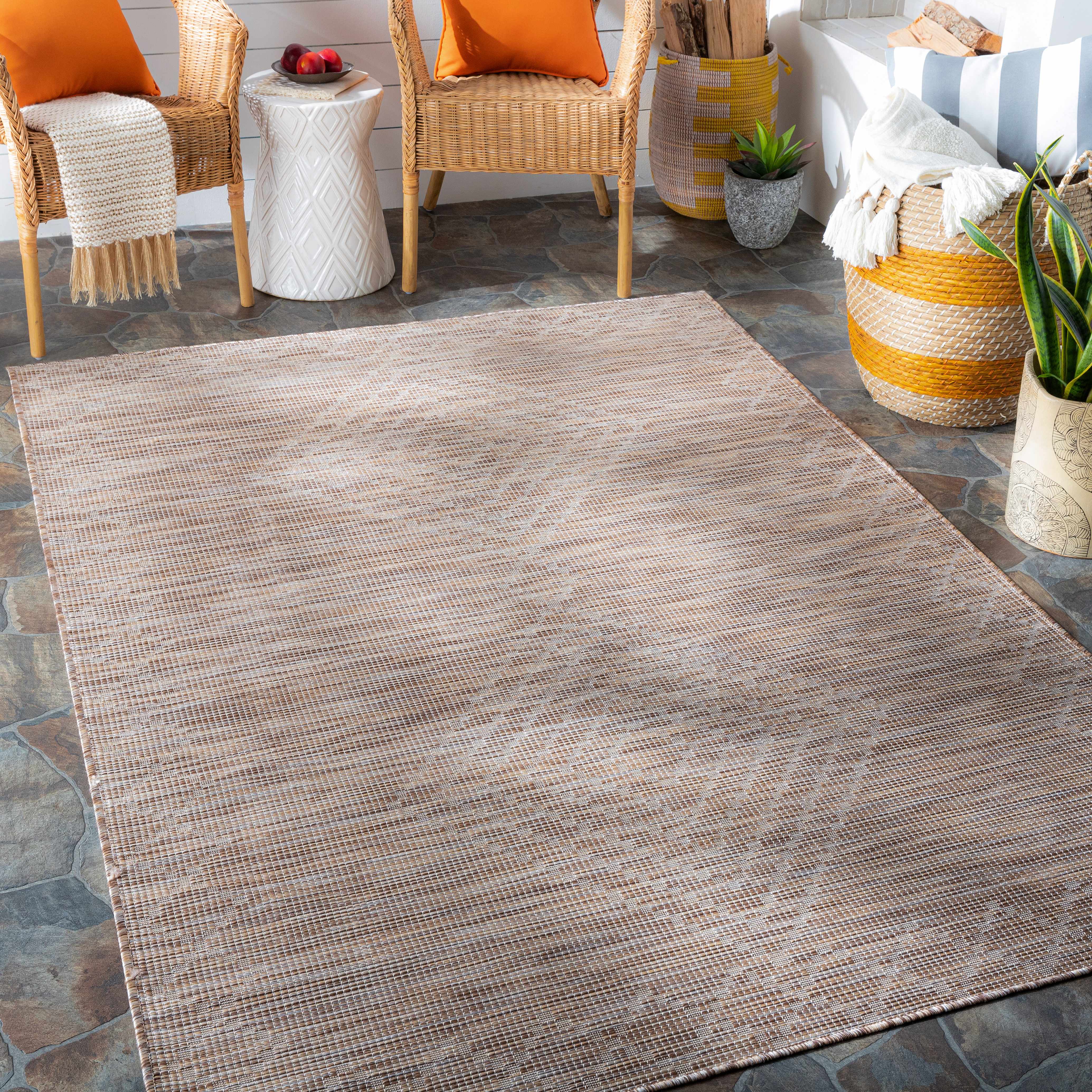 Woolloongabba 6'4in x 9' Outdoor Area Rug - Hauteloom