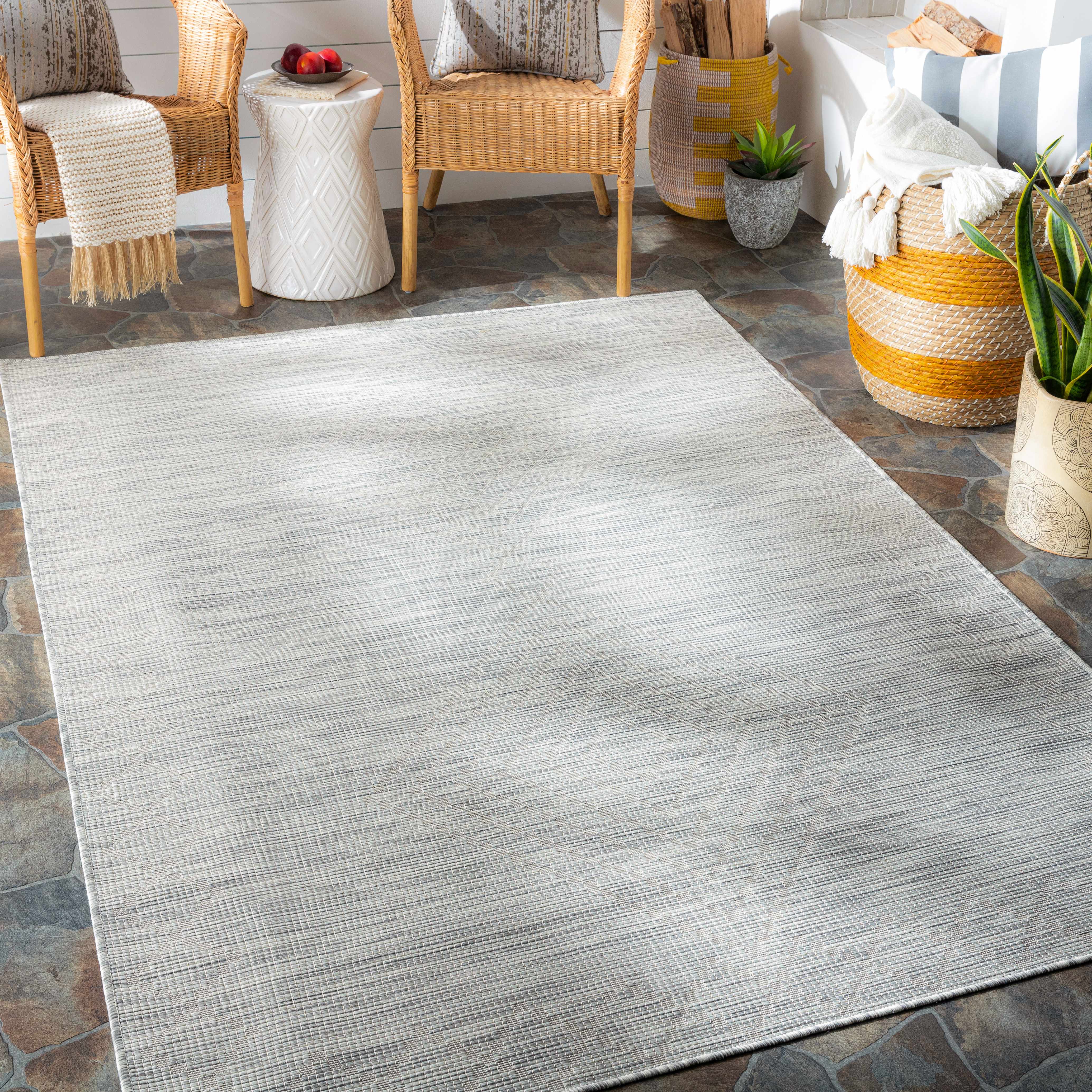 Myaree 6'4in x 9' Outdoor Area Rug - Hauteloom