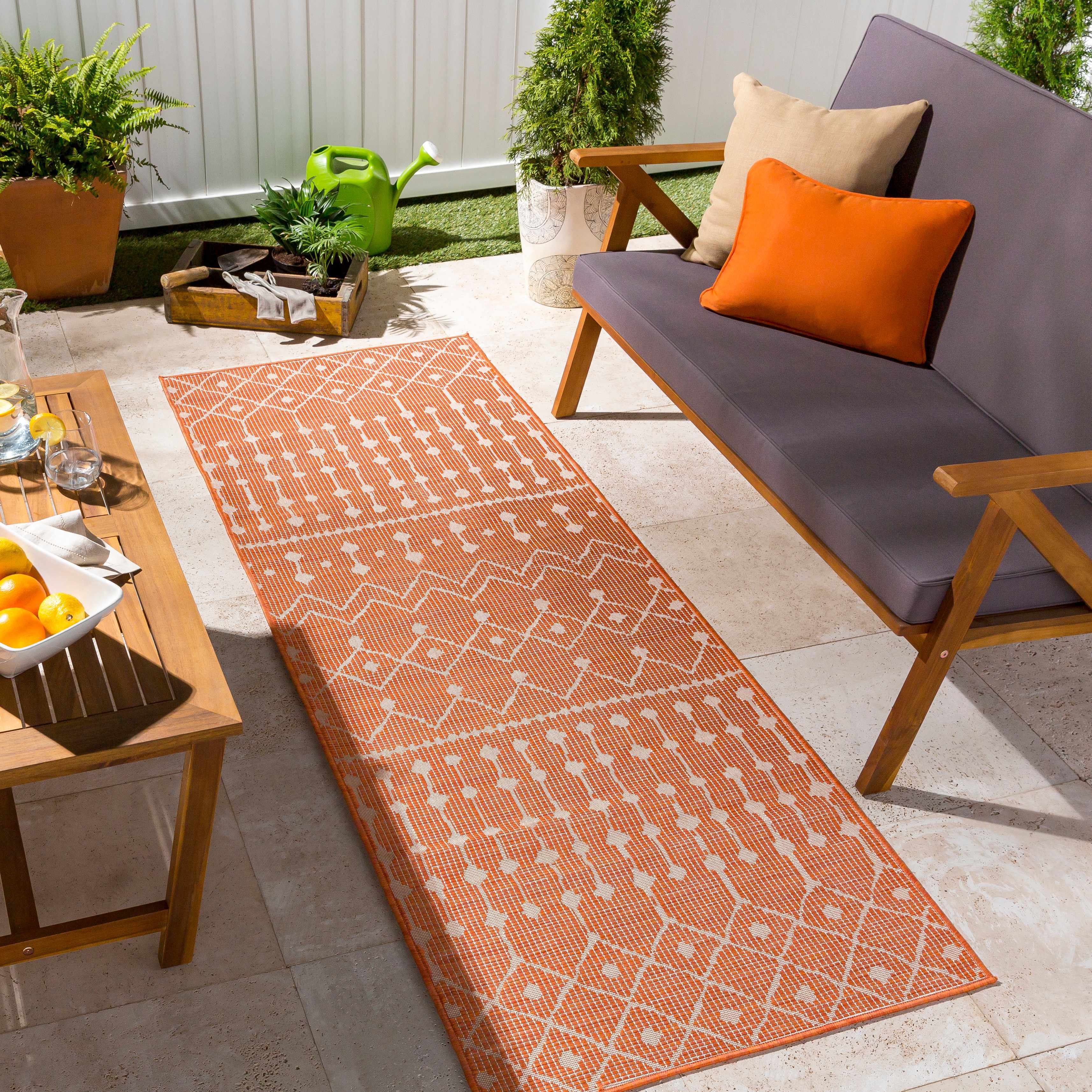 Pentre 2'6in x 4' Outdoor Area Rug - Hauteloom