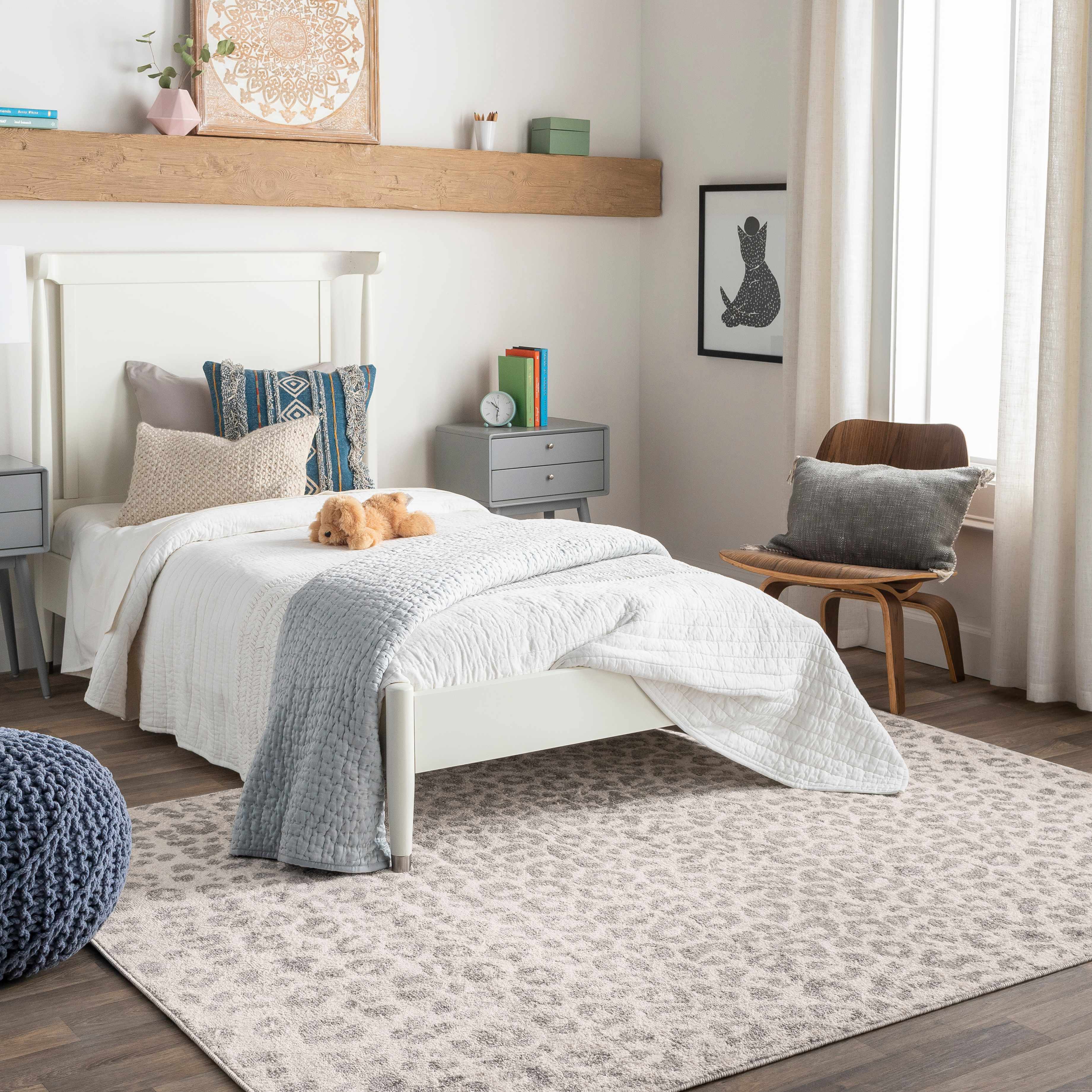 Liversedge 7'10in x 10' Modern Area Rug - Hauteloom