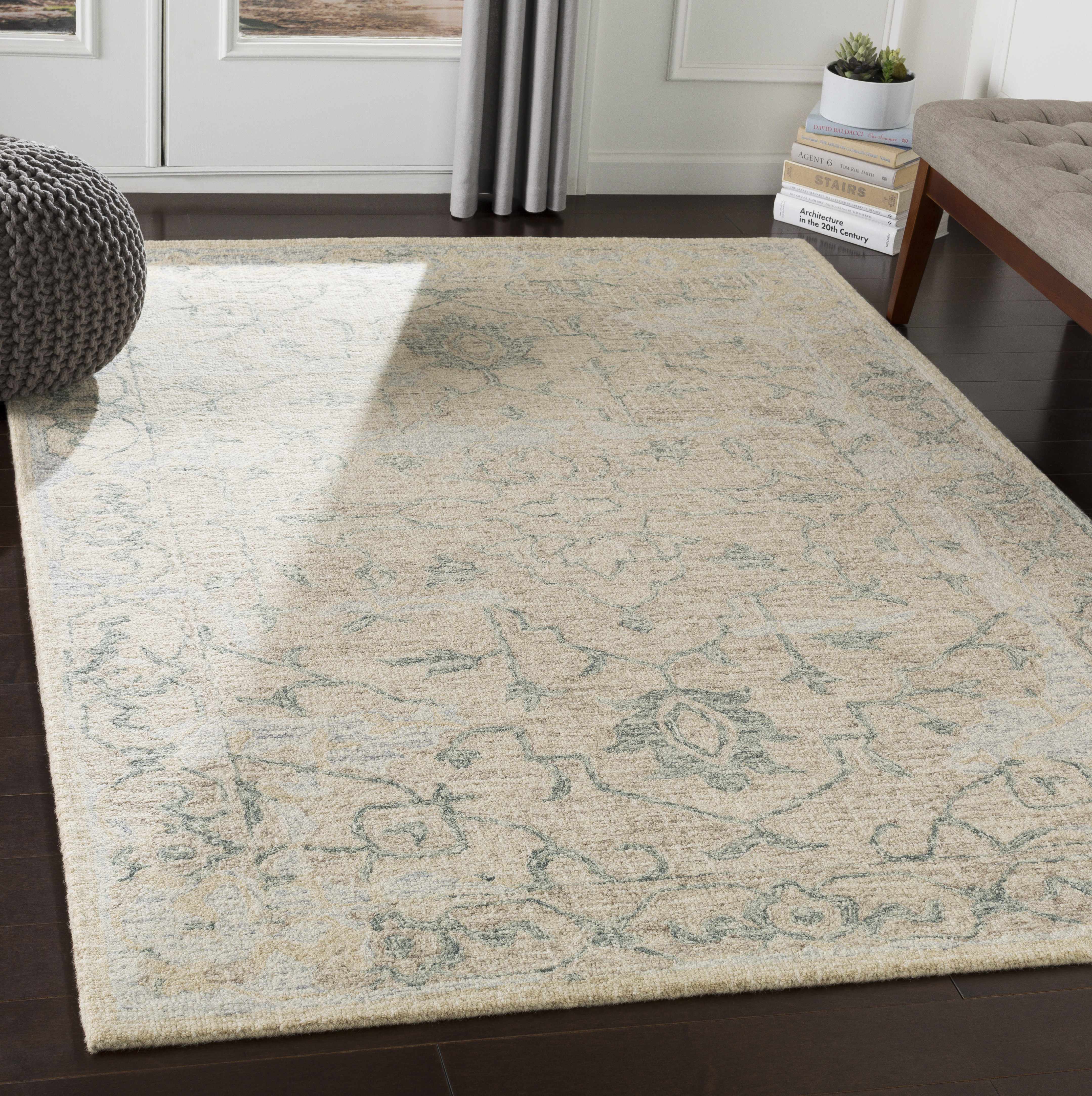 Connellsville 8' x 10' Updated Traditional Wool Area Rug - Hauteloom
