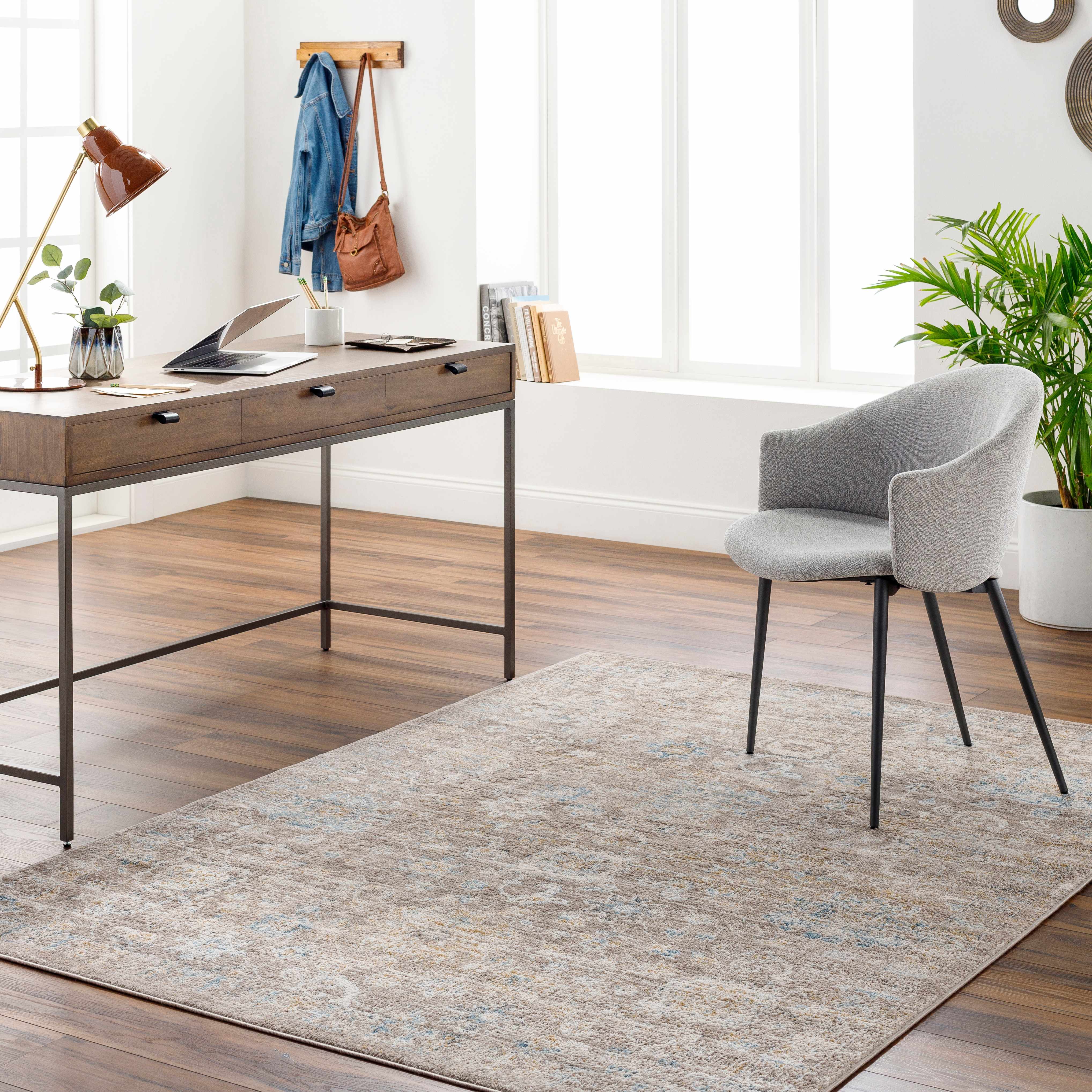 Harim 5'3in x 7' Area Rug - Hauteloom