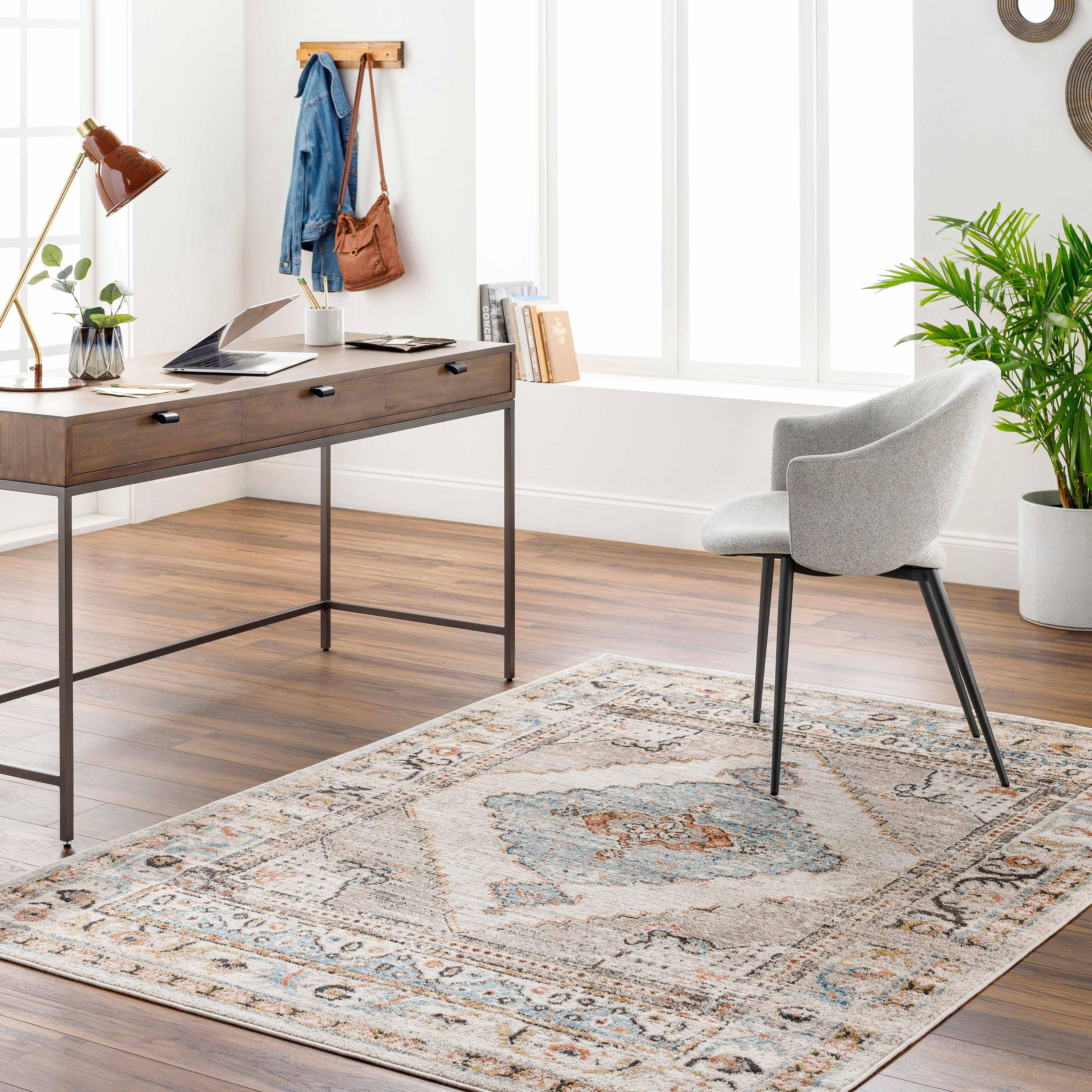 Githa 5'3in x 7' Area Rug - Hauteloom