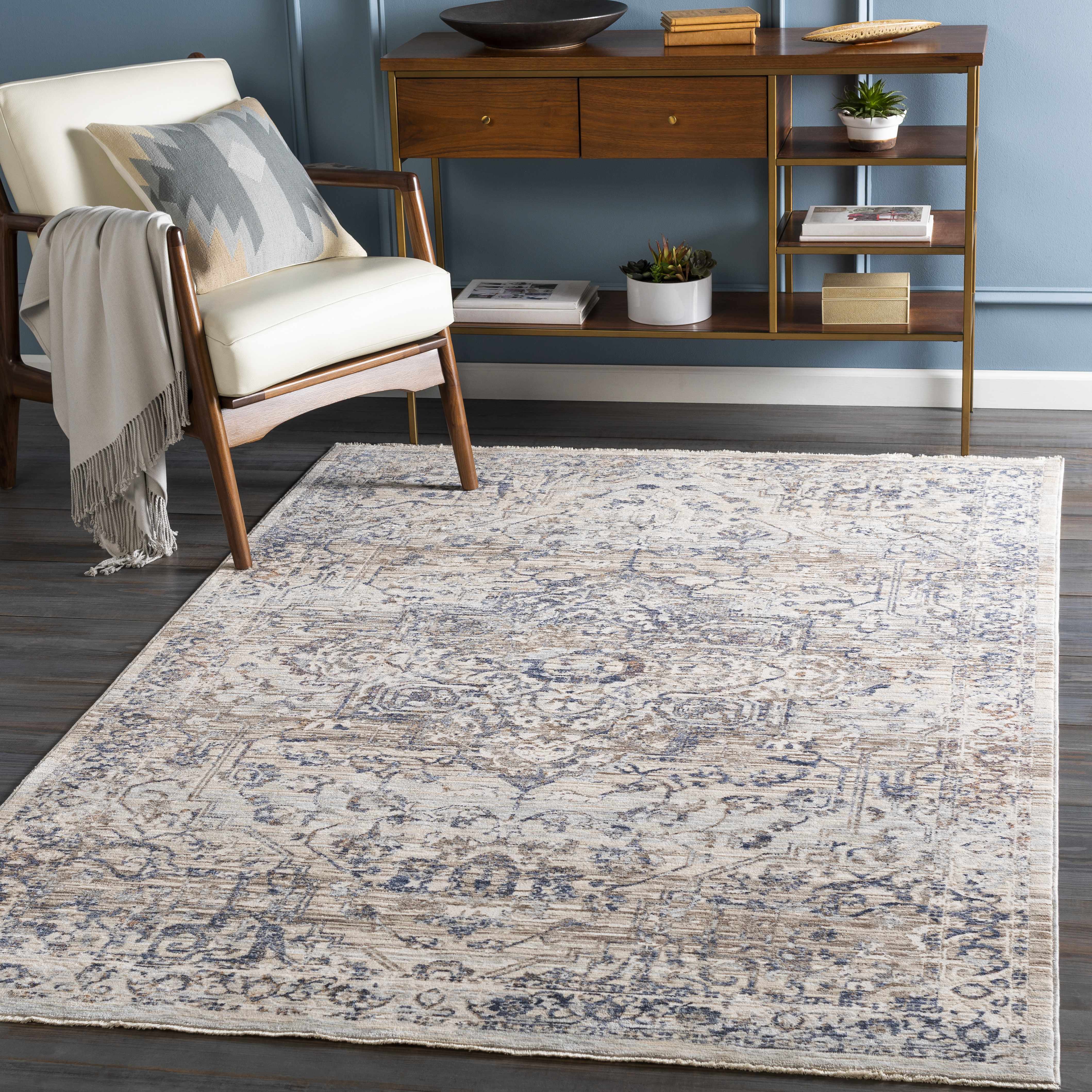 Wurtsboro 5' x 8'2in Updated Traditional Area Rug - Hauteloom