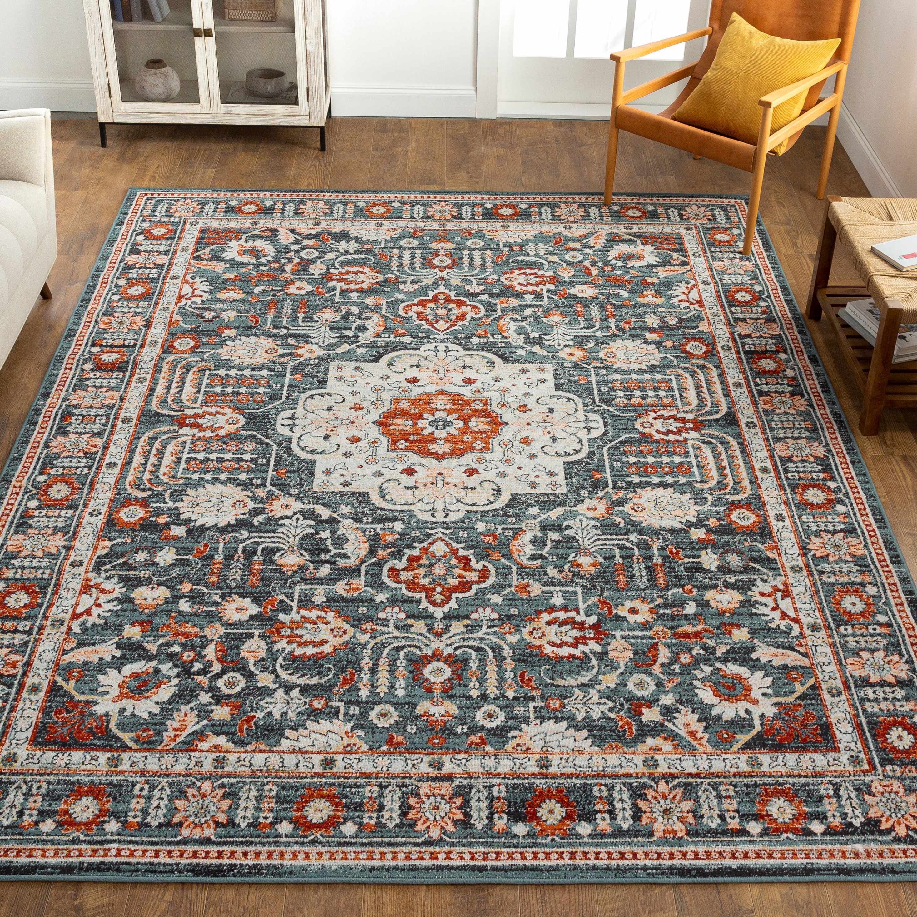 Loon 6'7in x 9' Outdoor Farmhouse Outdoor Area Rug - Hauteloom