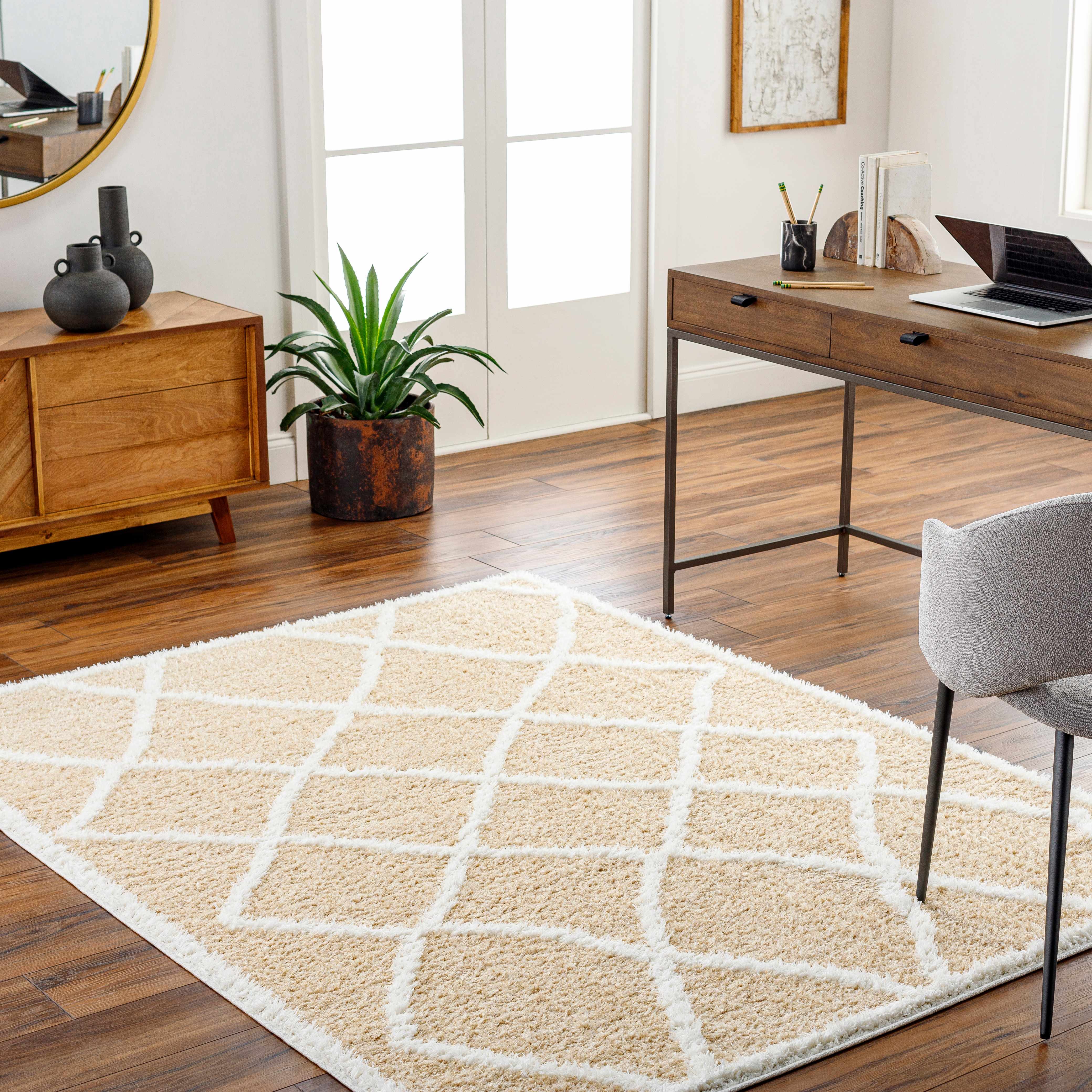 Becca 7'10in x 10' Area Rug - Hauteloom