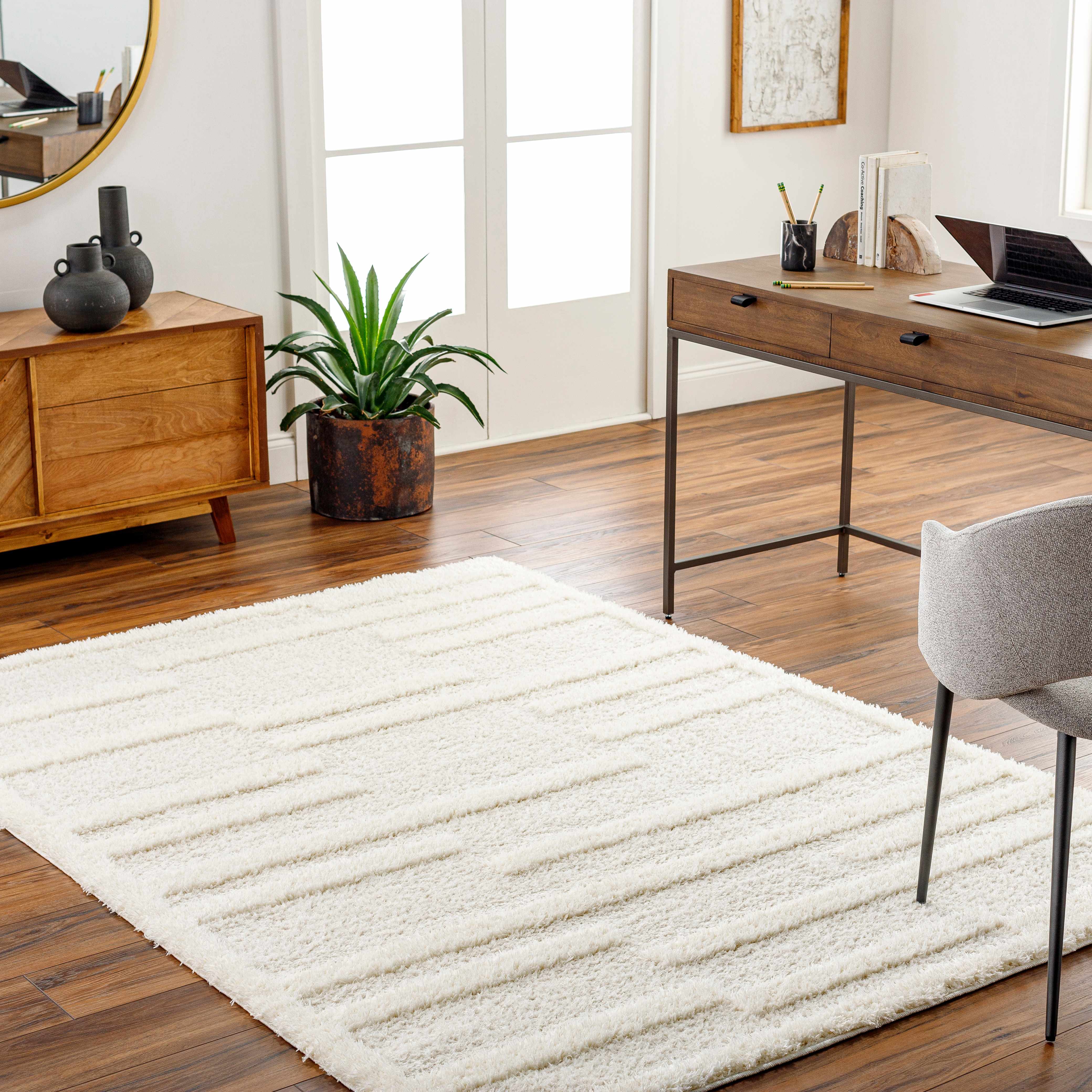 Imani 6'7in x 9' Area Rug - Hauteloom