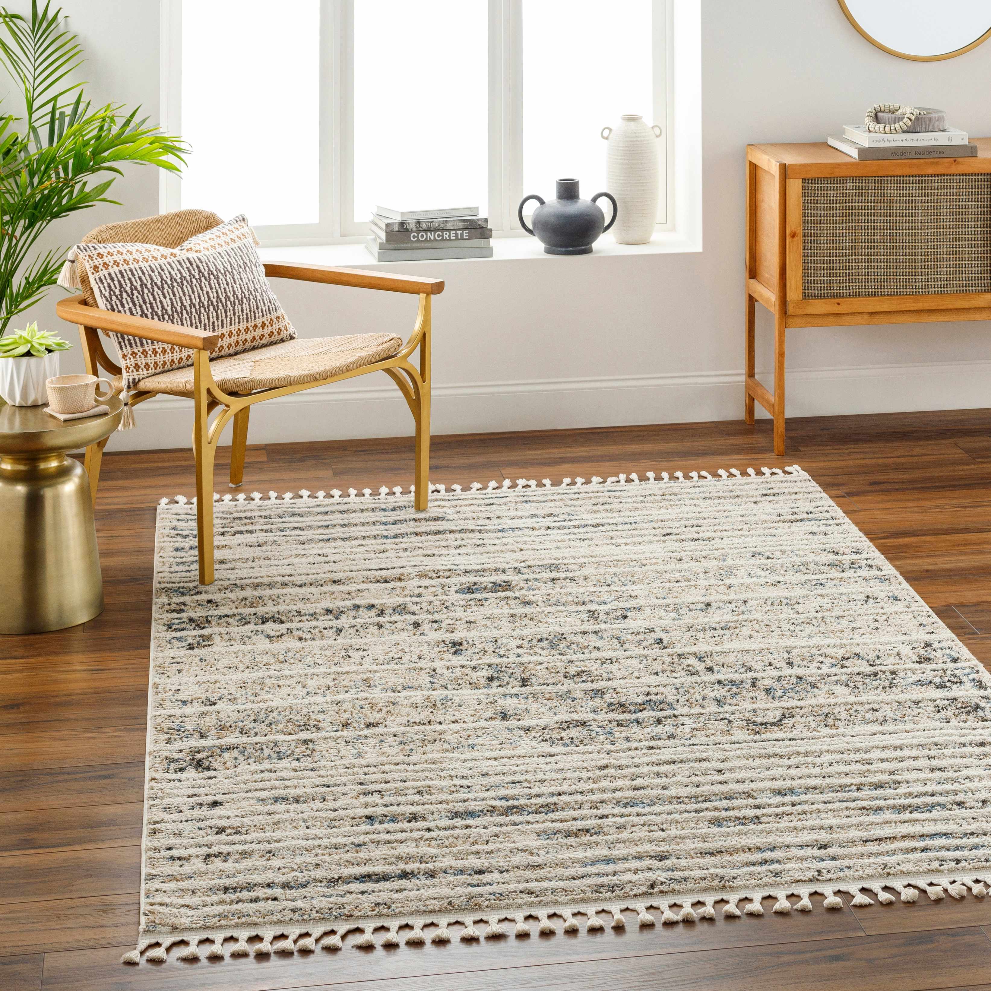 Miyu 5'3in x 7' Area Rug - Hauteloom
