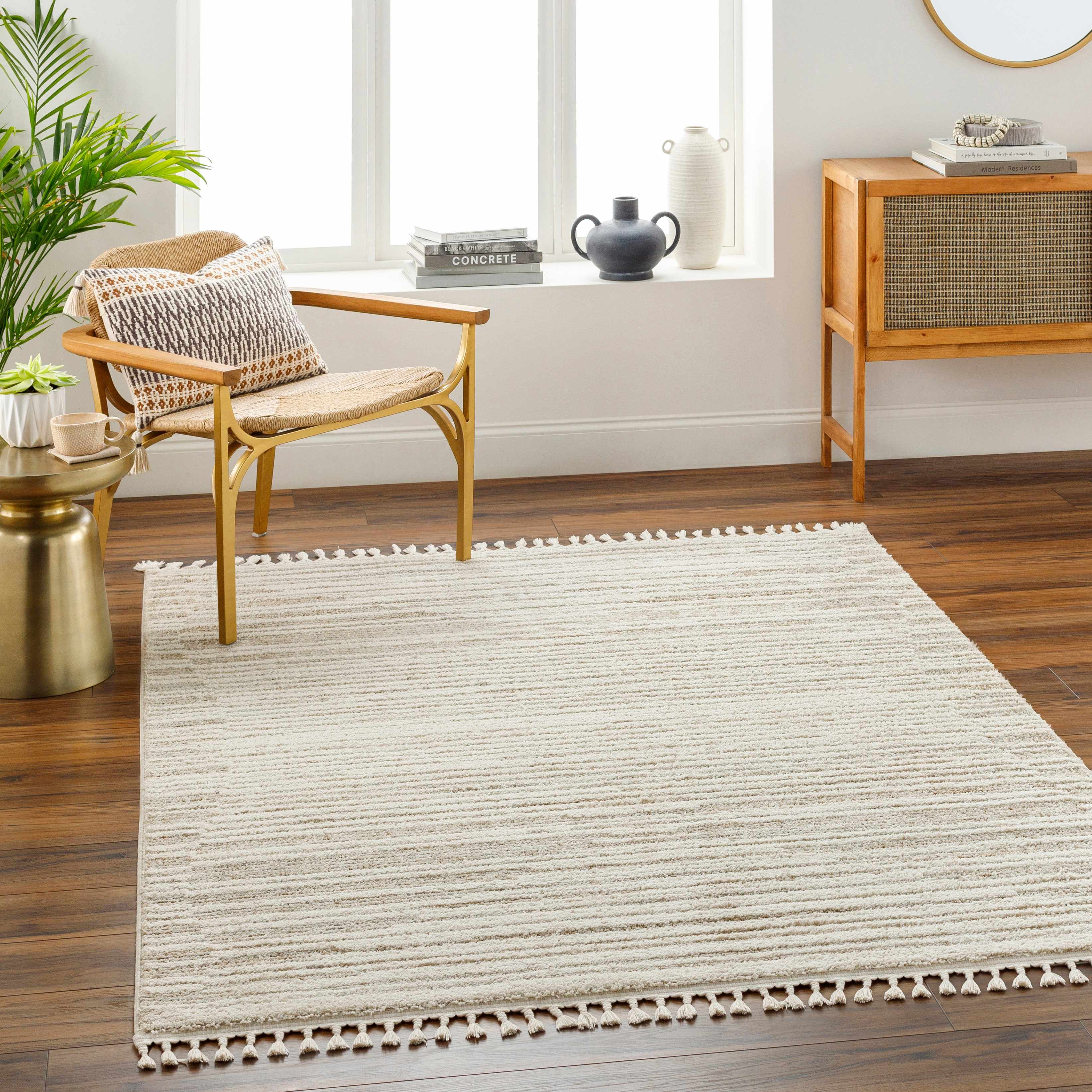 Levy 6'7in x 9' Area Rug - Hauteloom