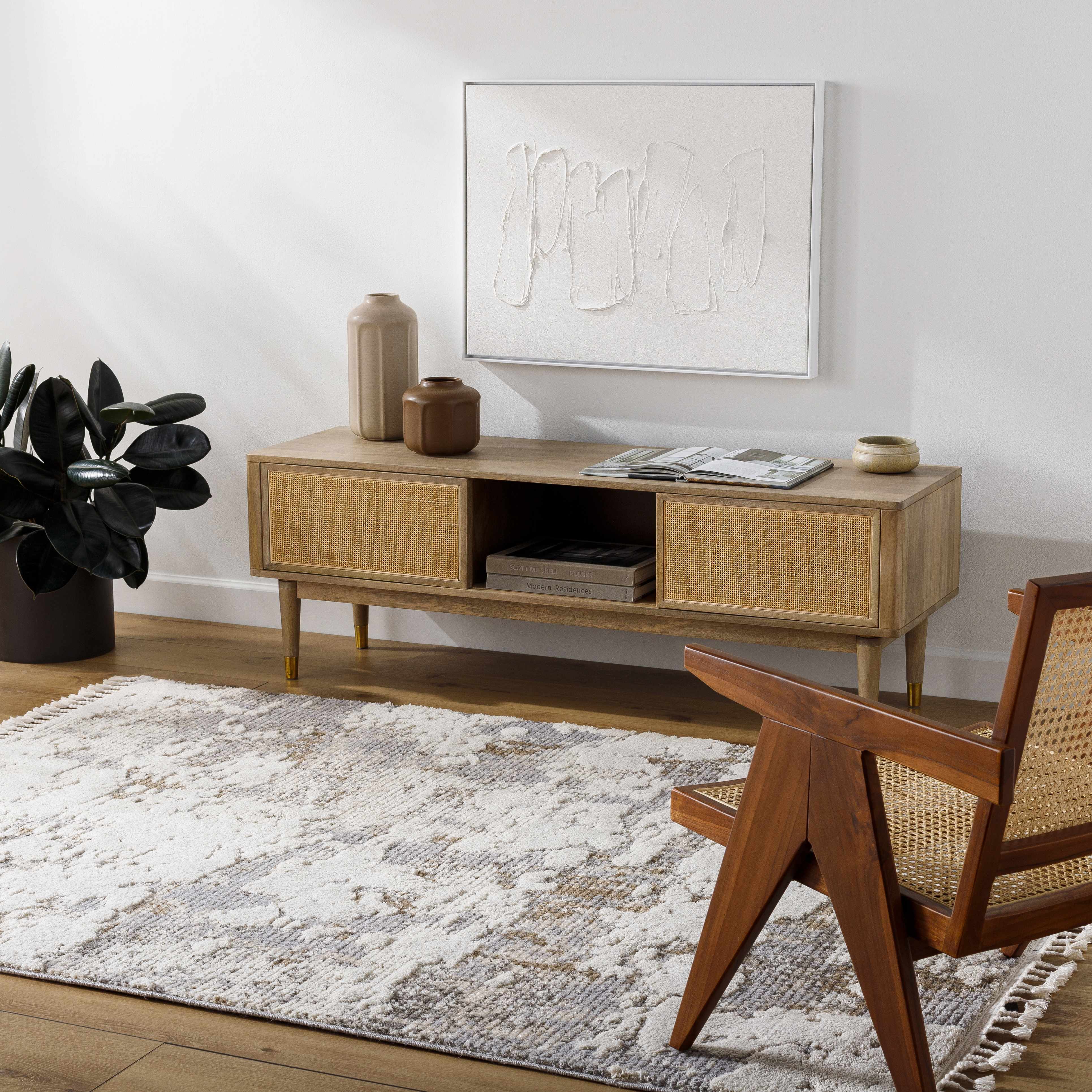 Idola 5'3in x 7' Area Rug - Hauteloom