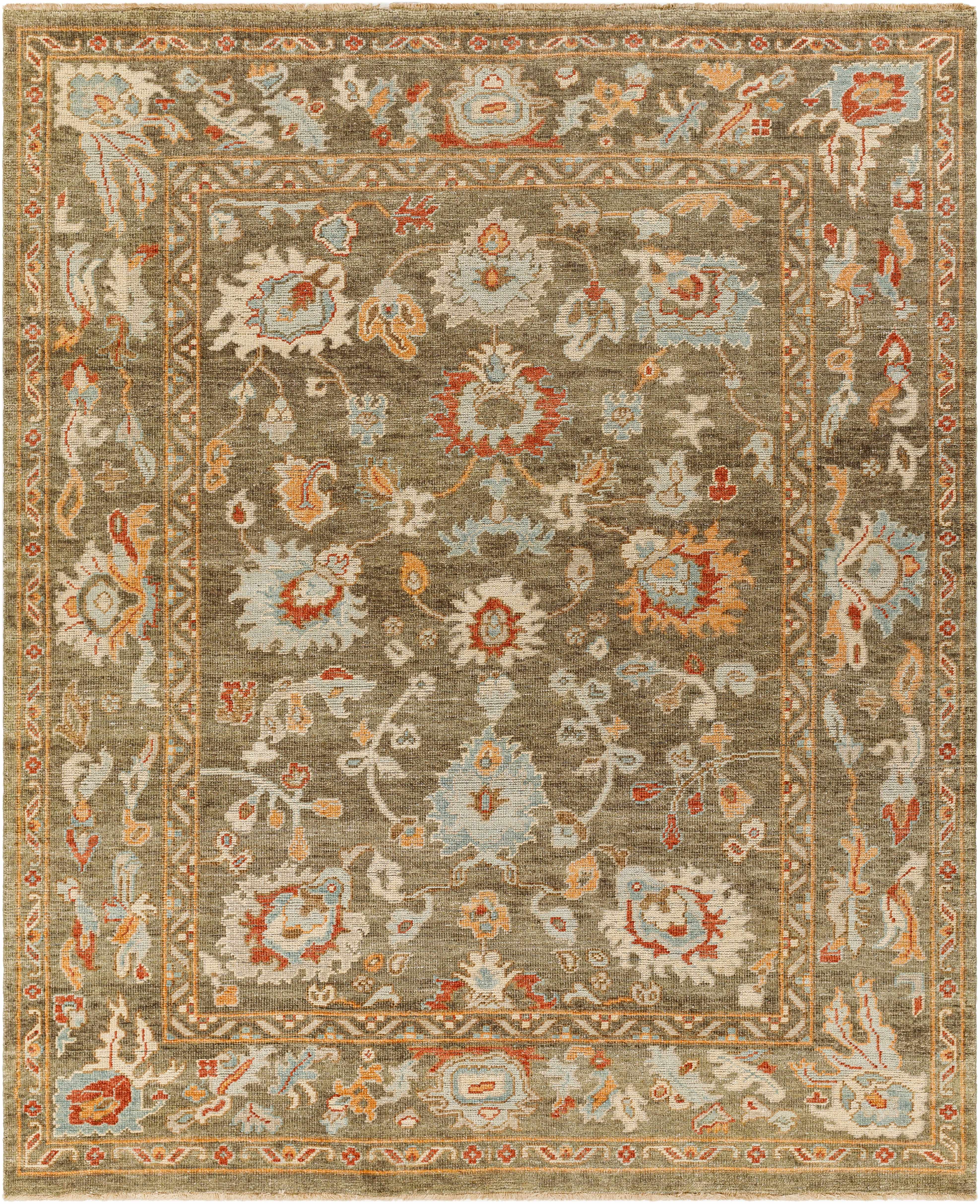 Daley 6' x 9' Wool Area Rug - Hauteloom