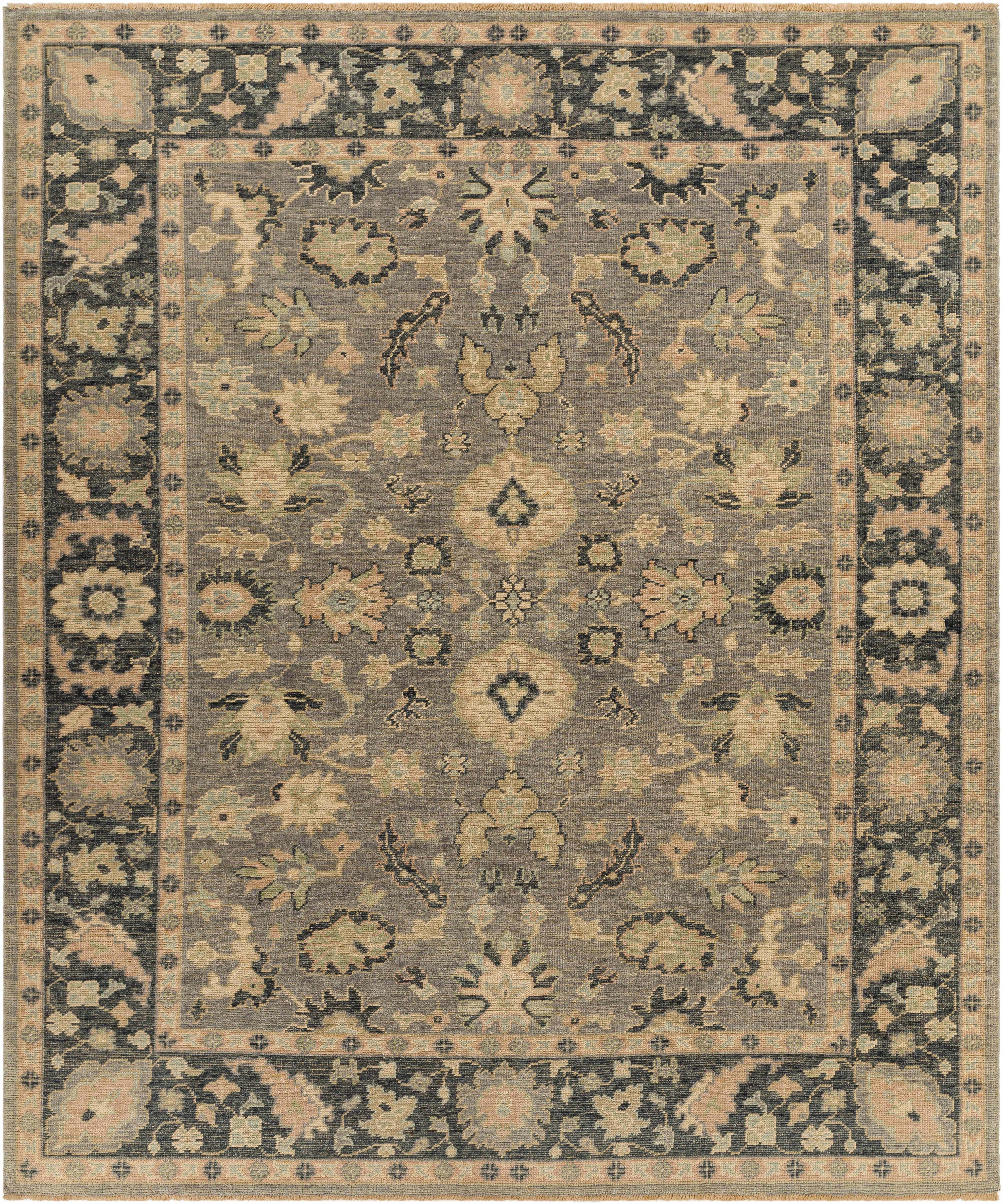 Aimon 9' x 12' Wool Area Rug - Hauteloom