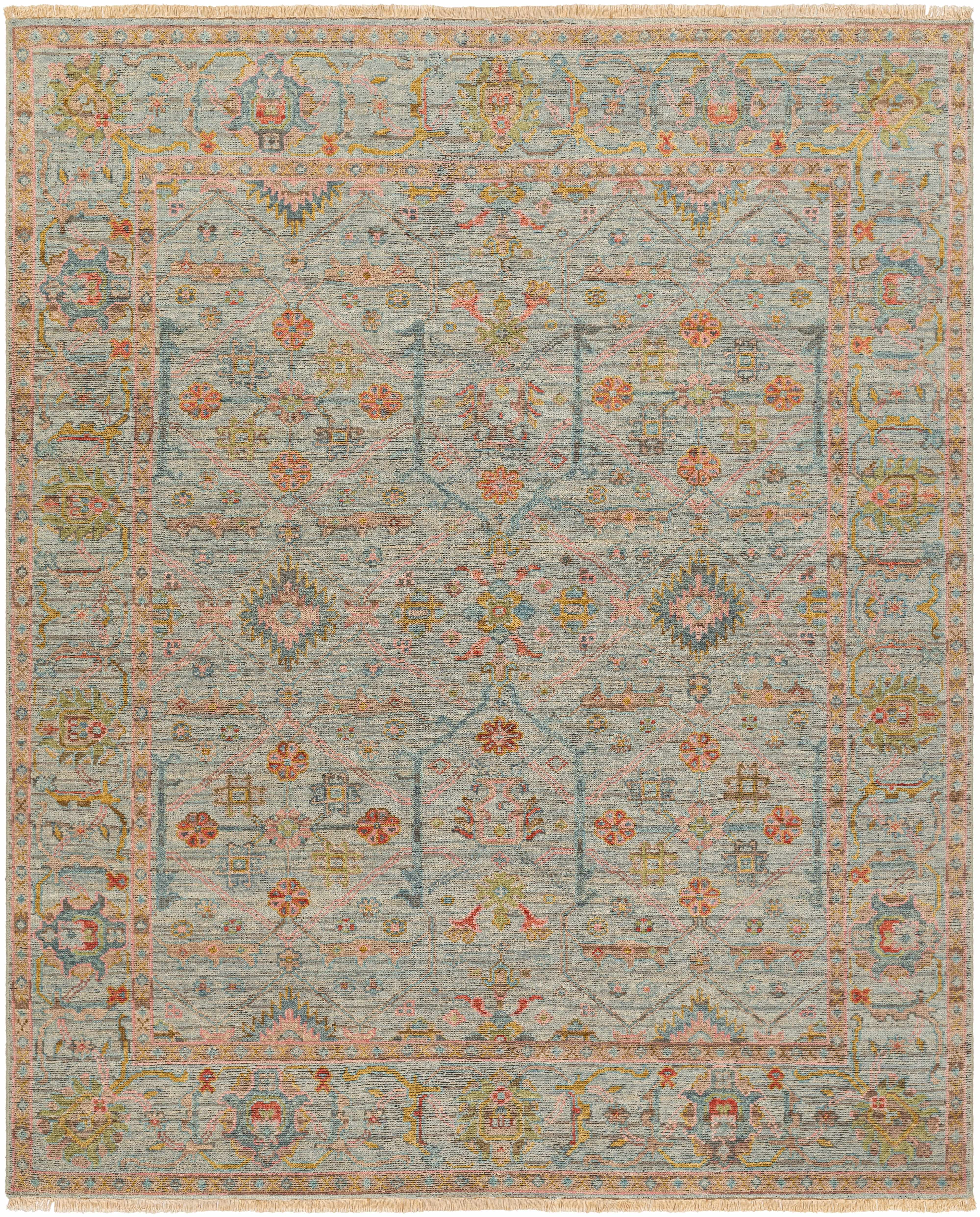 Cawny 6' x 9' Wool Area Rug - Hauteloom