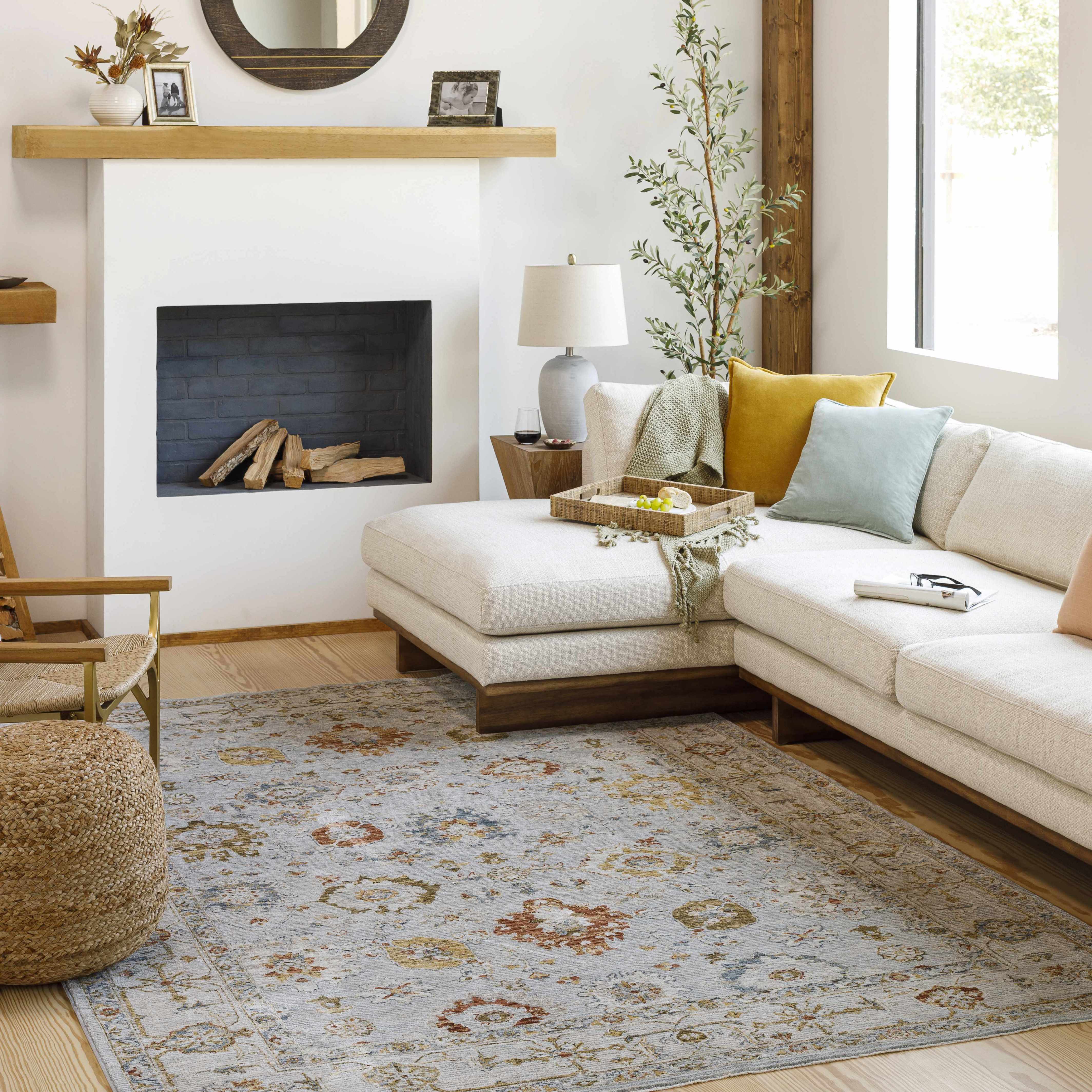 Luklukan 5 X 7 5 Updated Traditional Farmhouse Area Rug Hauteloom