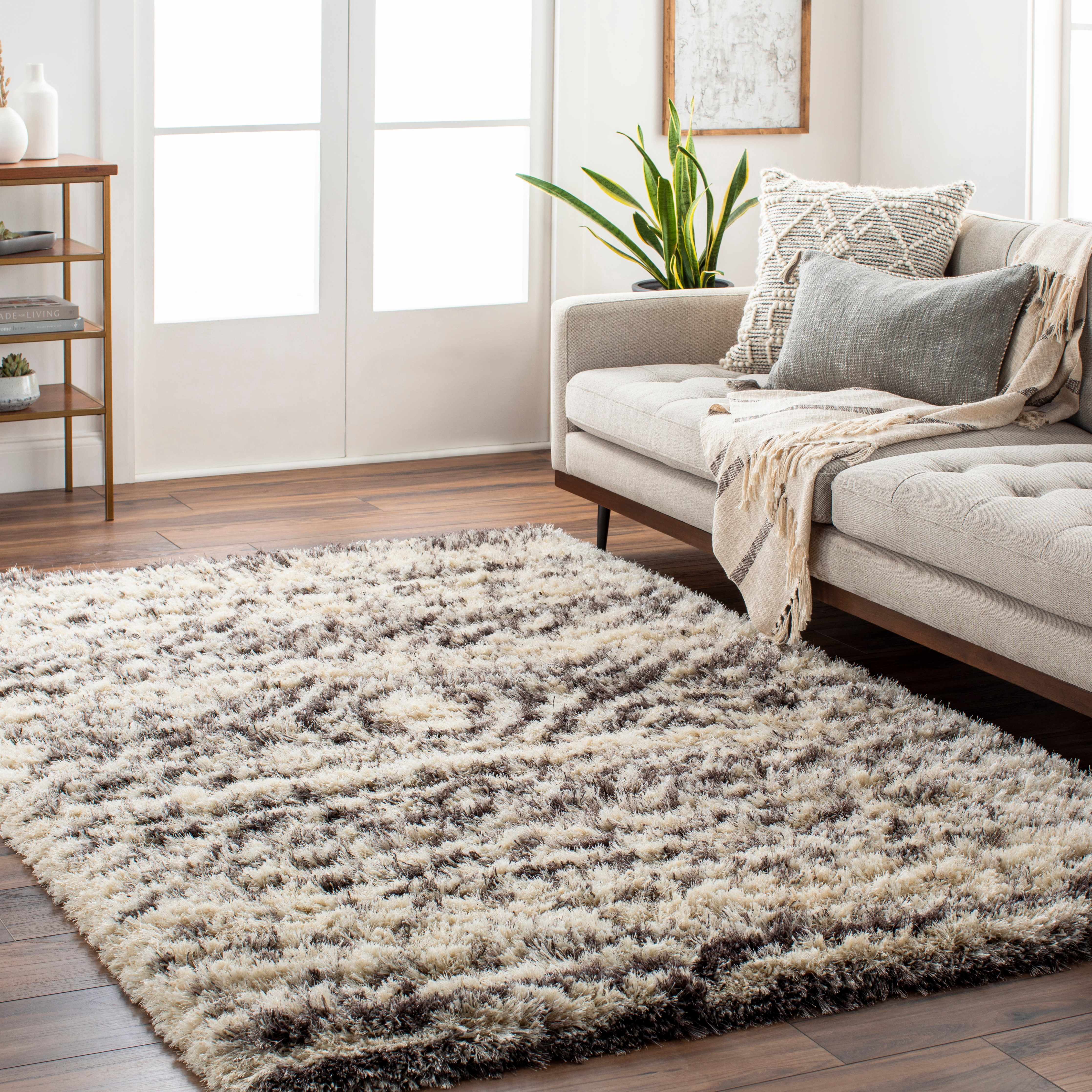 Justin 9' x 12'10in Bohemian/ Area Rug - Hauteloom