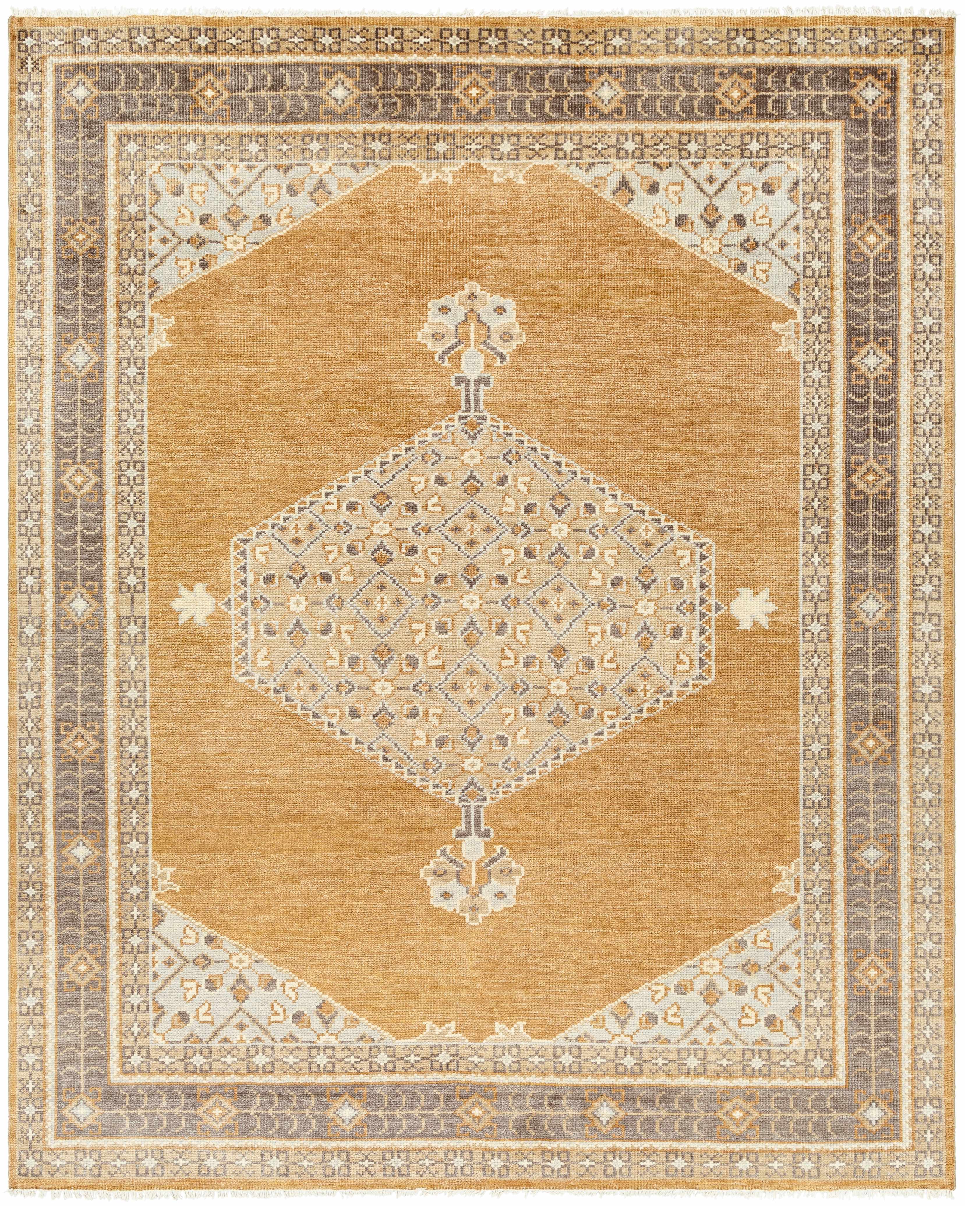 Firuz 6' x 9' NZ Wool Area Rug - Hauteloom