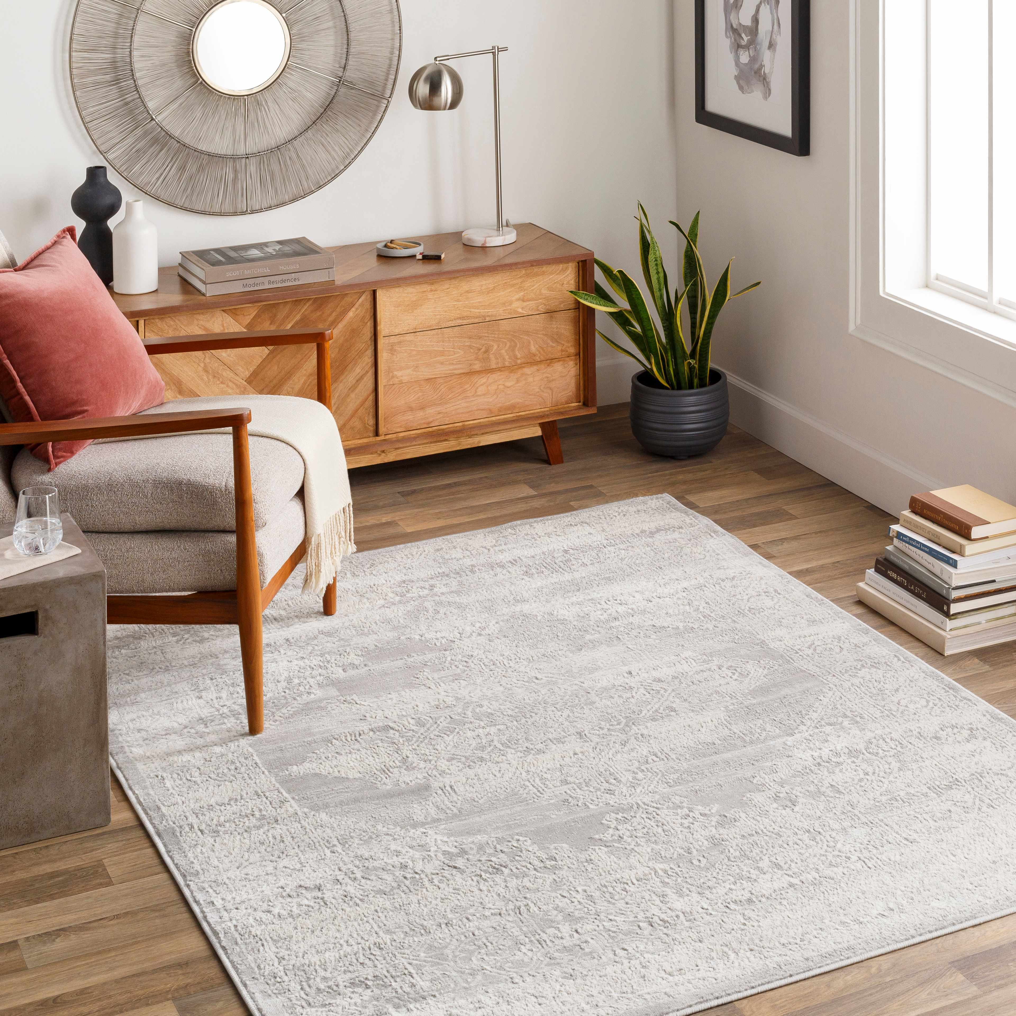 Gormania 7'10in x 10' Traditional Area Rug - Hauteloom