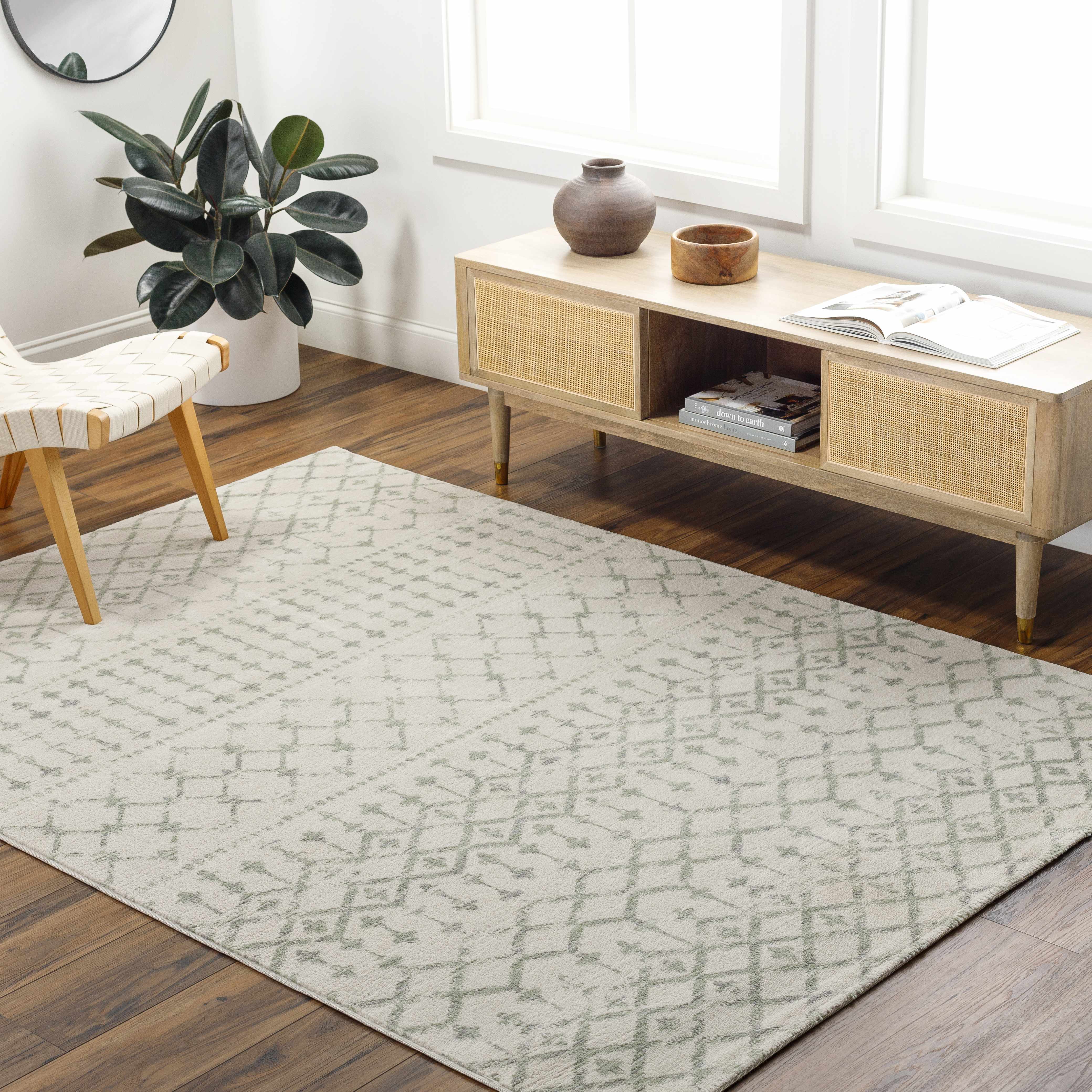 Nolen 6'7in x 9' Area Rug - Hauteloom