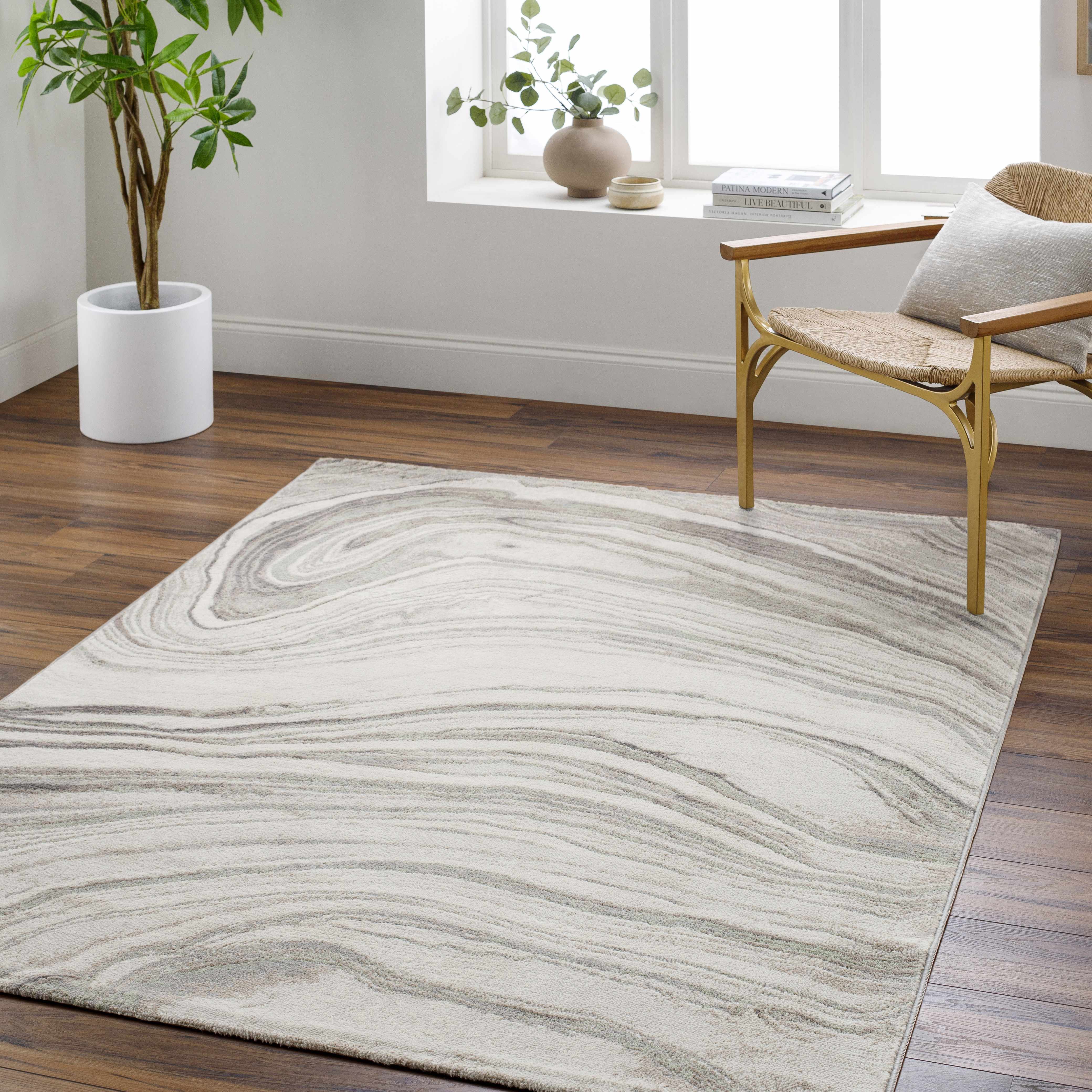 Mojil 7'10in x 10' Area Rug - Hauteloom