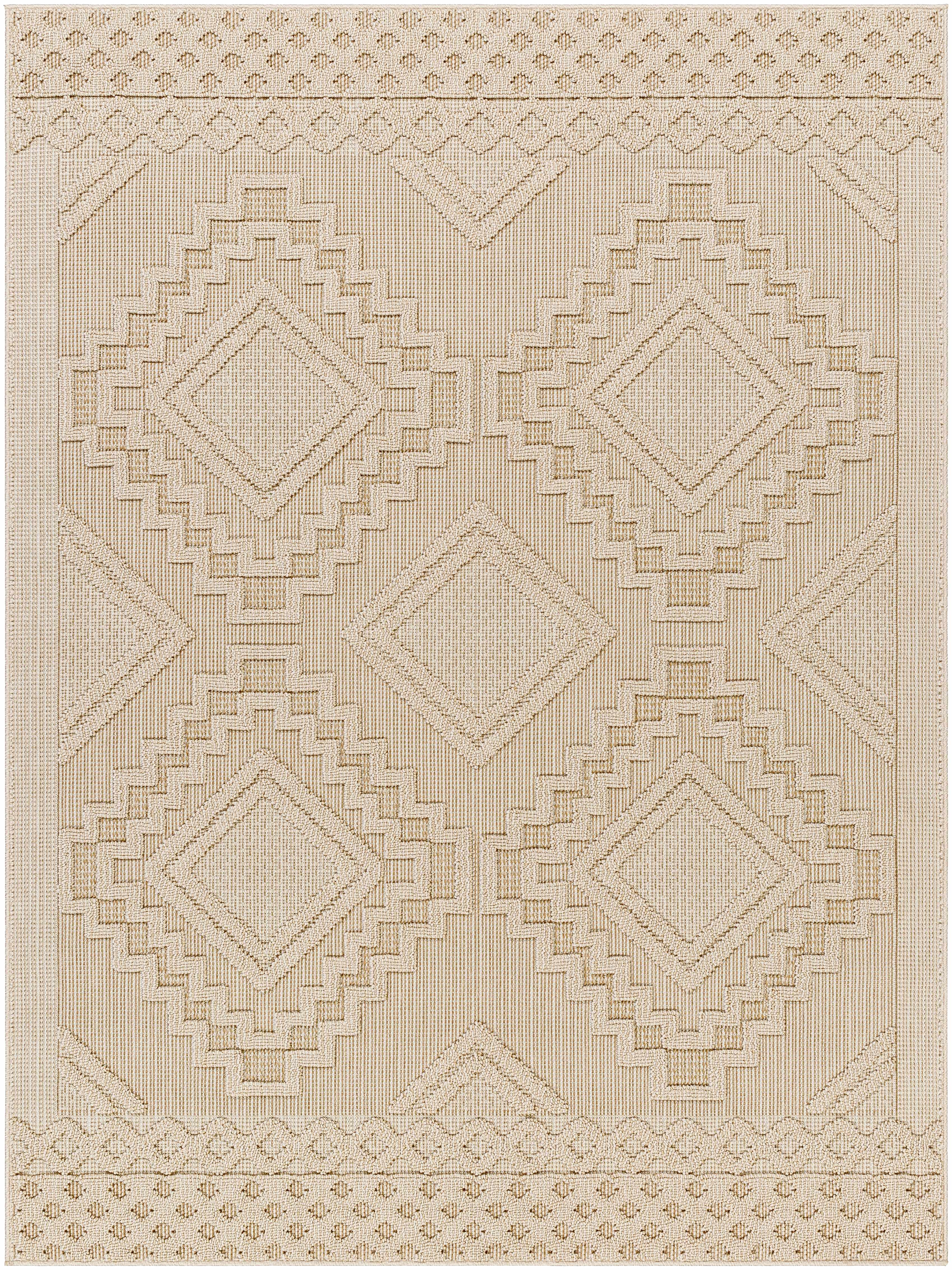 Arwid 7'10in x 10' Outdoor Area Rug - Hauteloom