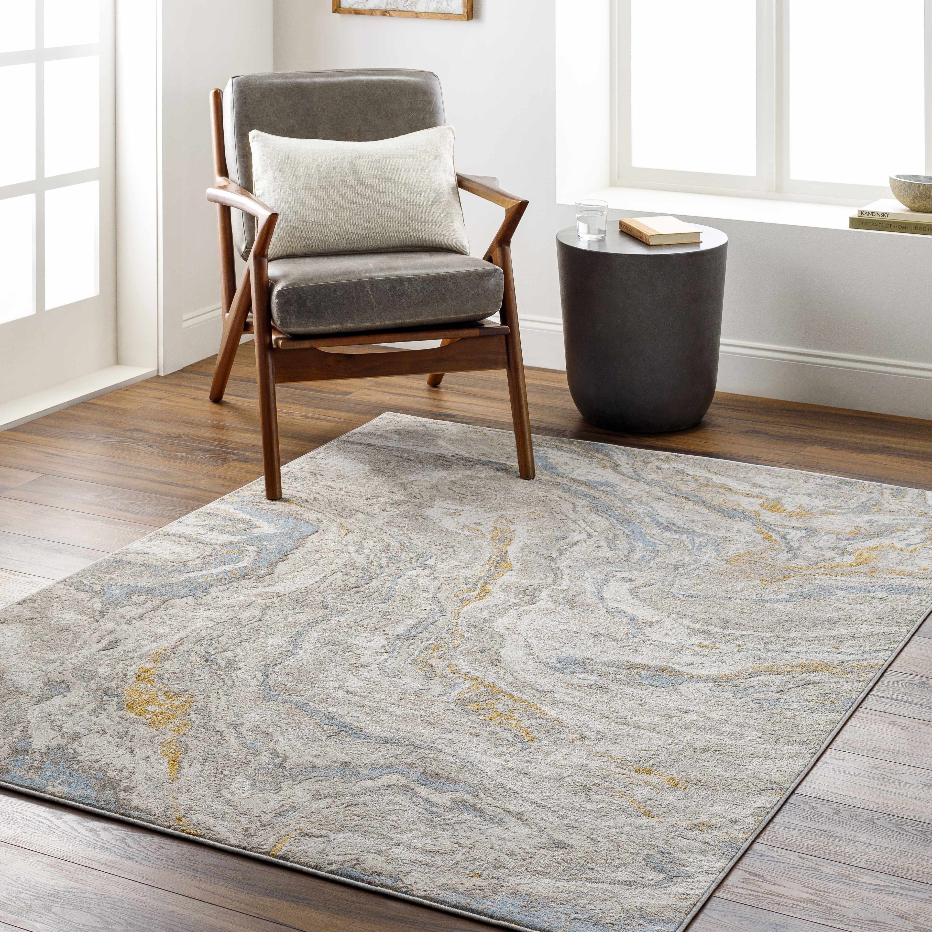 Akins 5'3in x 7' Area Rug - Hauteloom